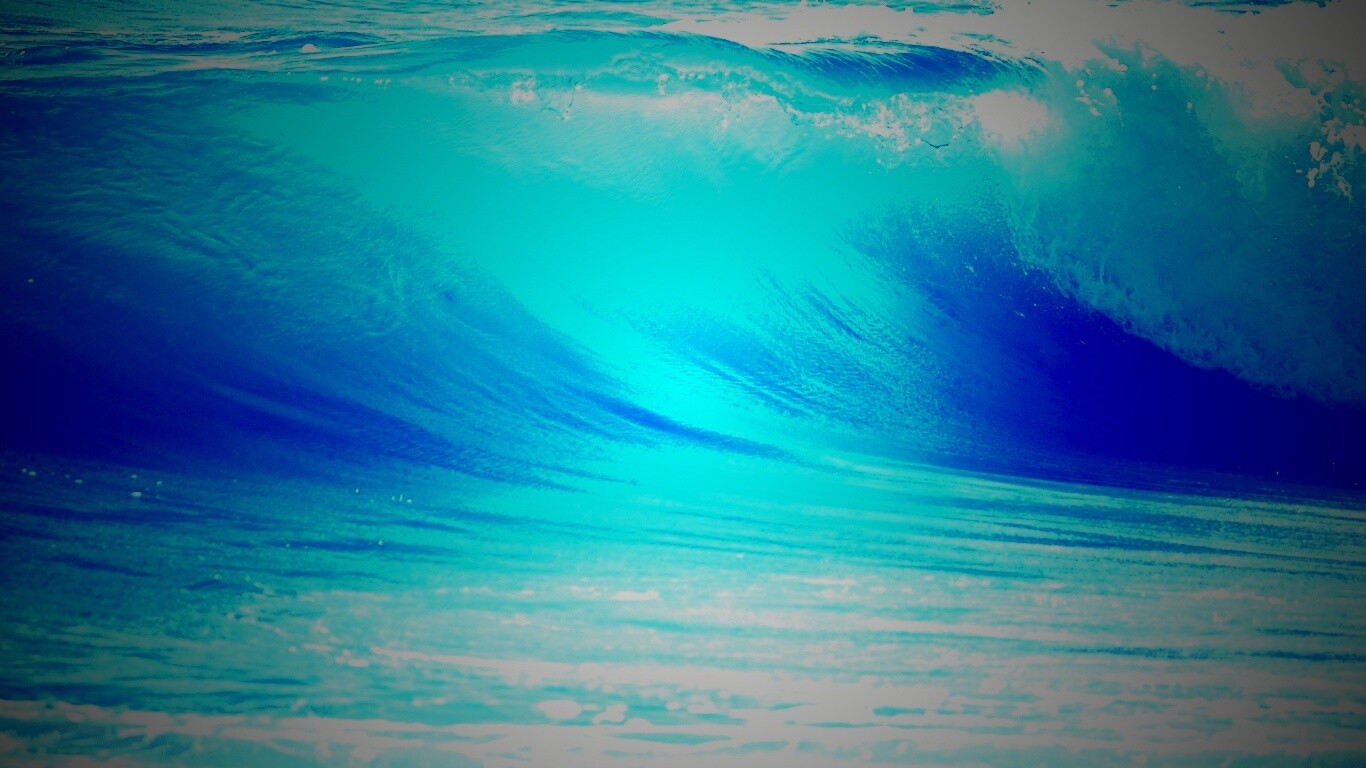 Океанская волна обои