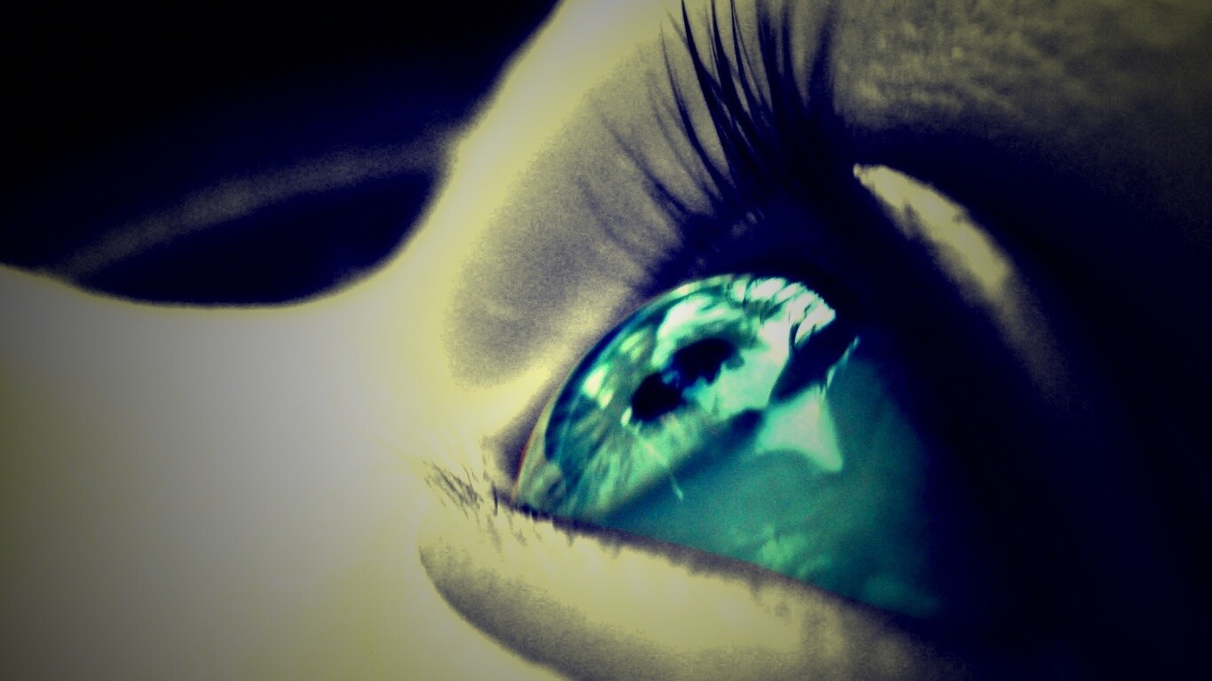 Ясный взгляд младенца обои