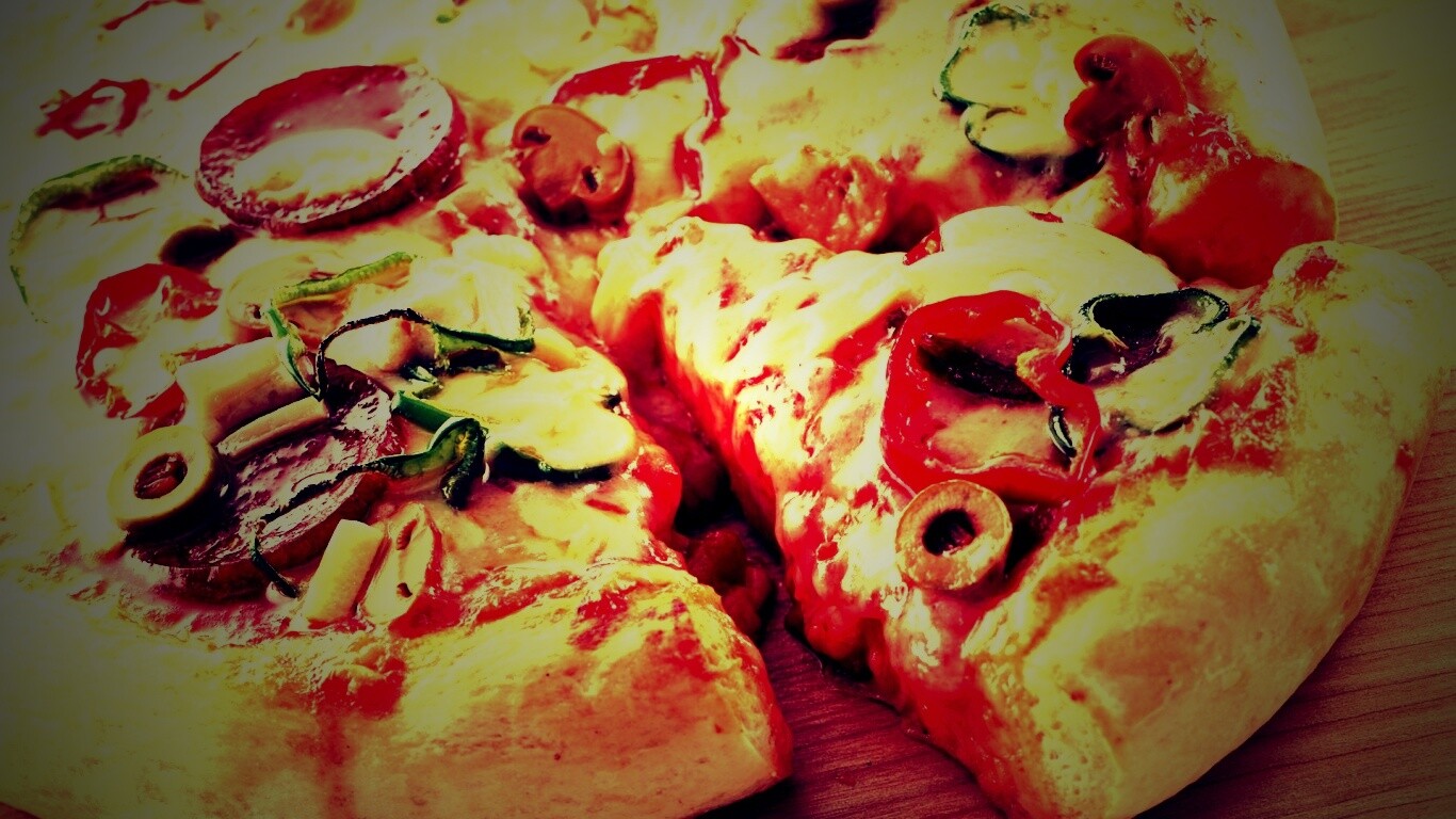 Свежая пицца обои