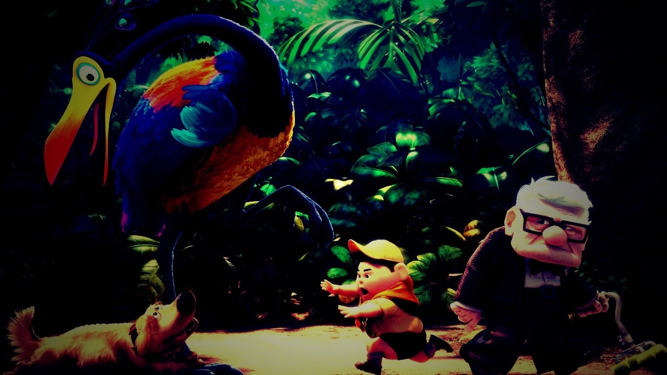 Герои мульфильма "Вверх" обои