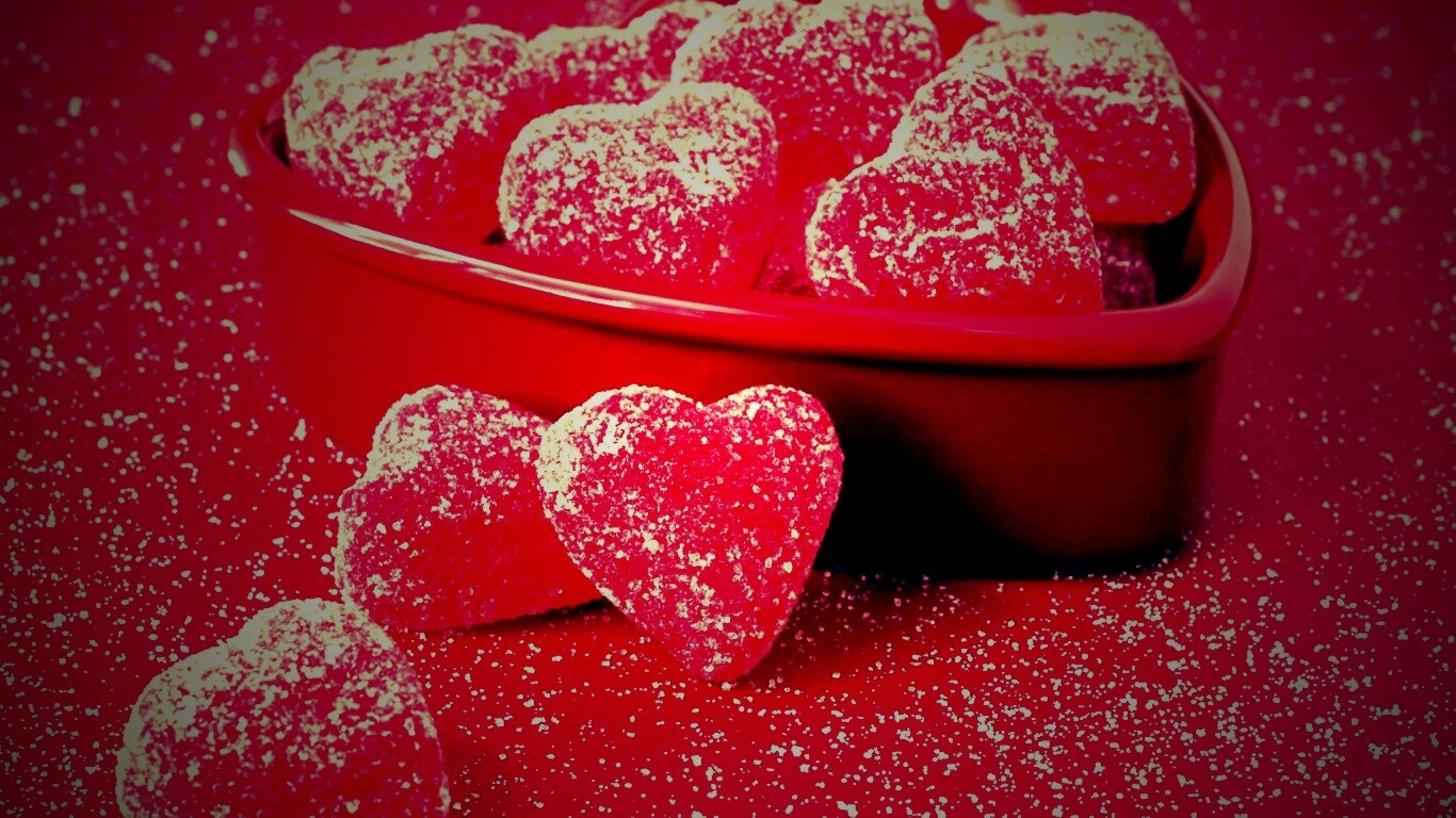 Мармеладки в сахаре обои