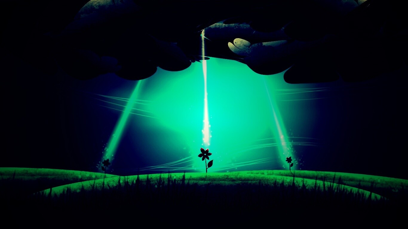 Свет для цветов обои