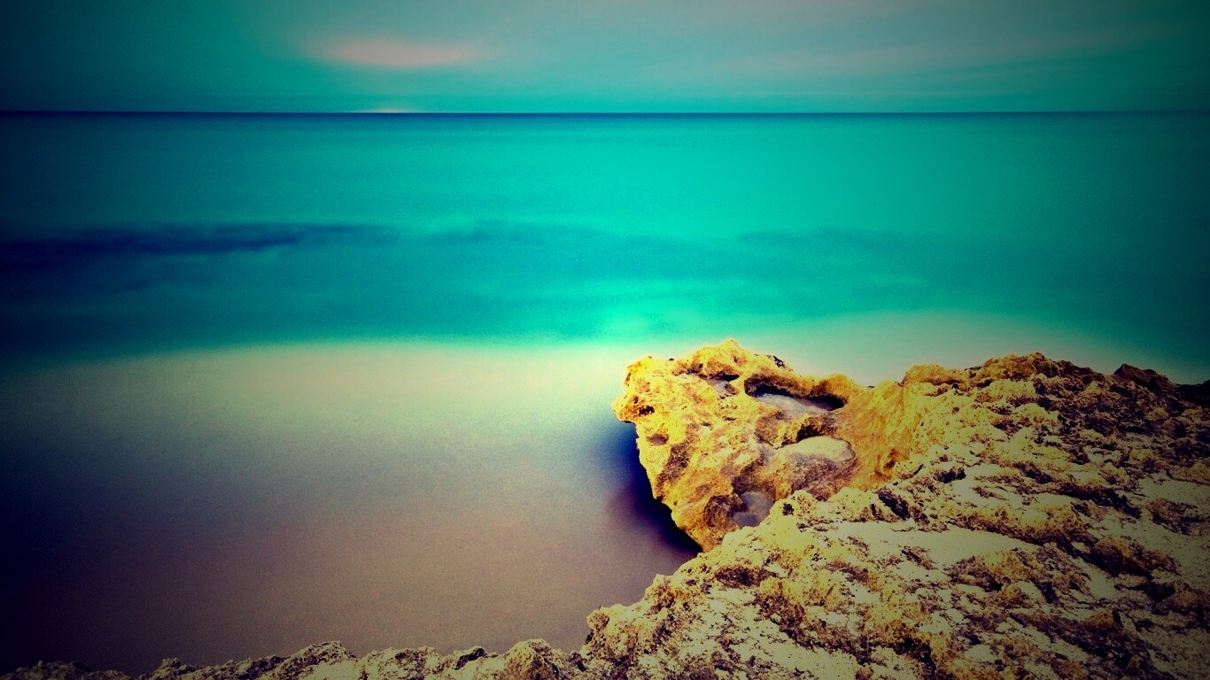 Голубая лагуна обои