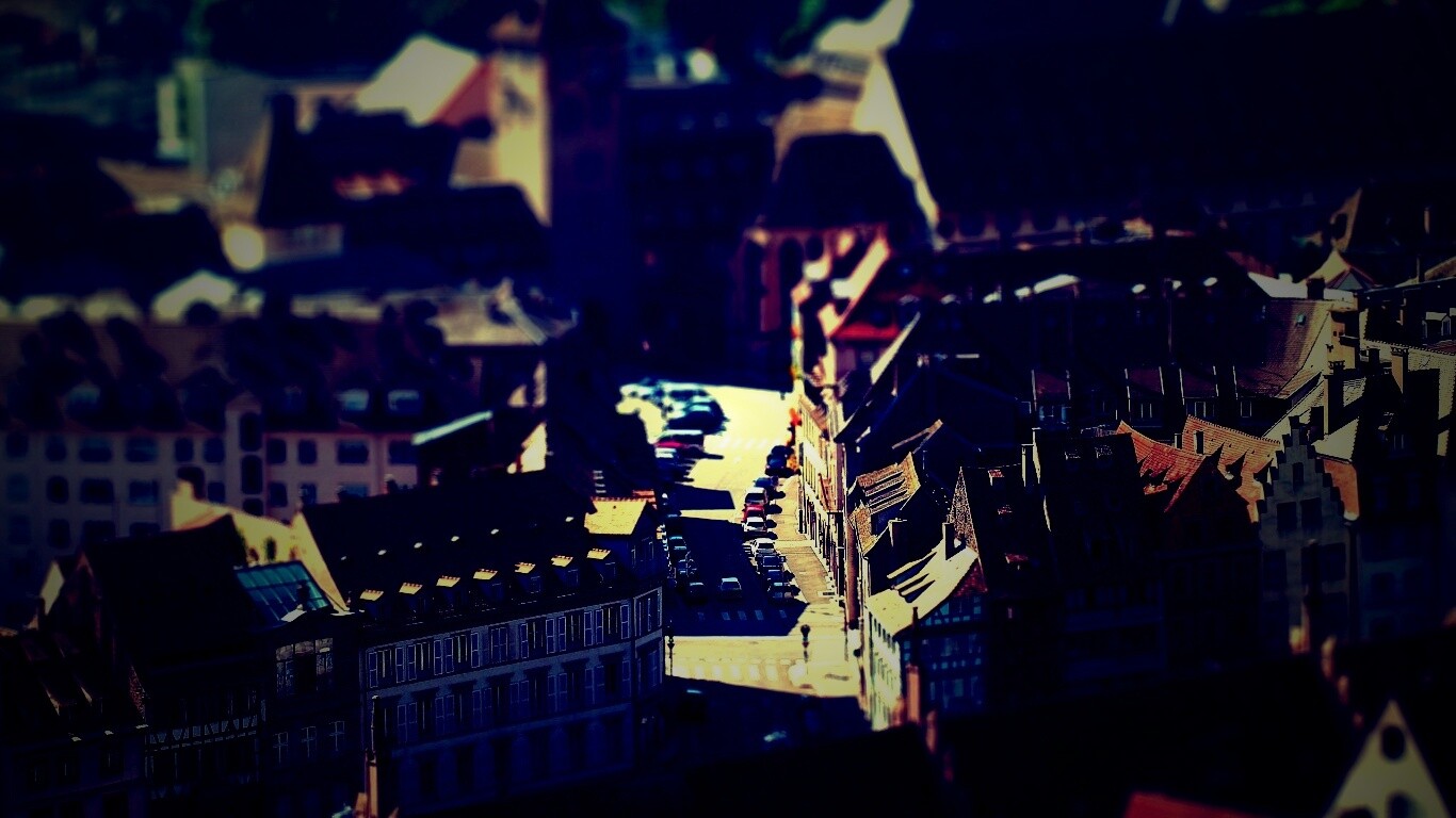 Фото с крыши обои