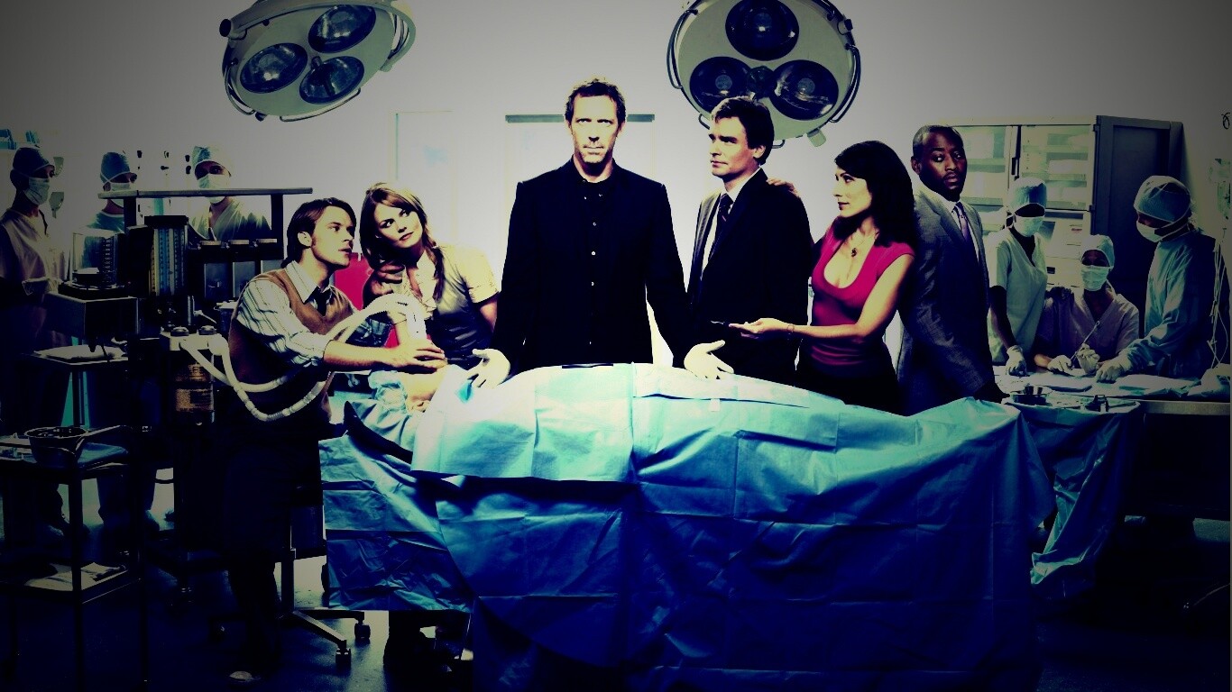 Герои сериала "Доктор Хаус" обои