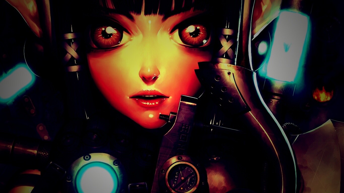 Технологичная лоли обои