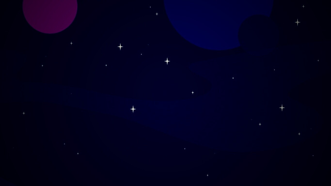 Рсиунок звёздного неба обои