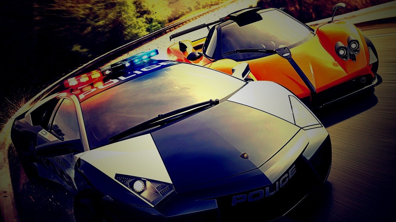 Полицейская погоня из Need For Speed обои