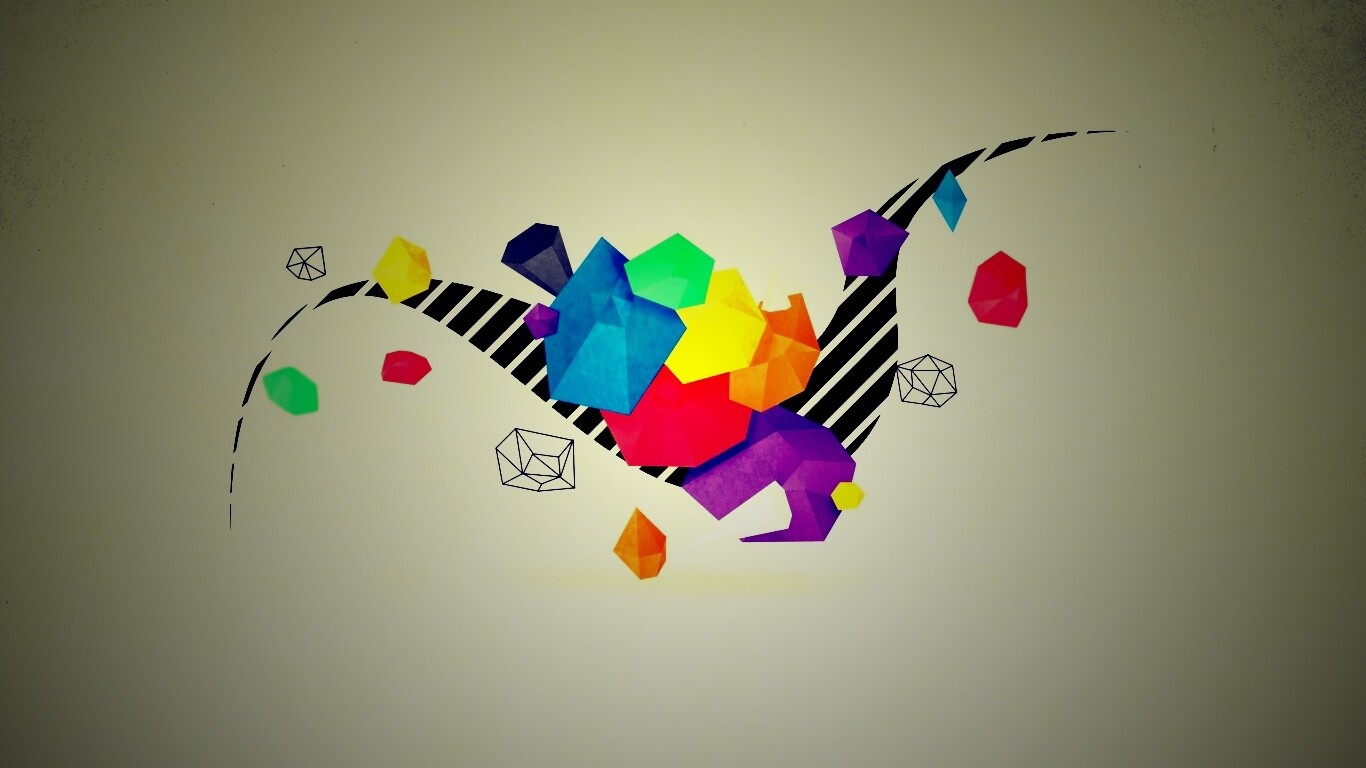 Полет абстрактной фантазии обои