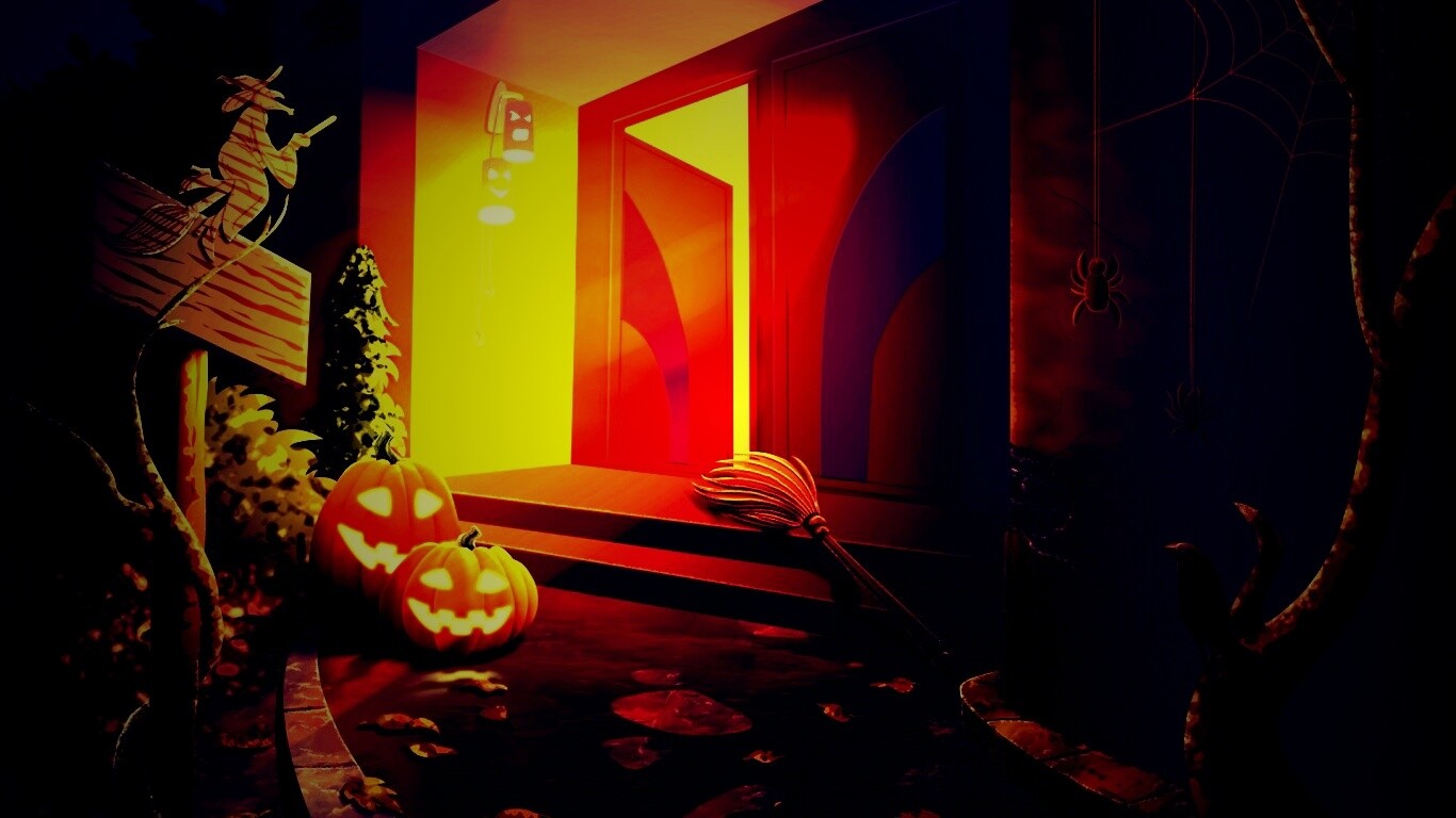 У входа обои