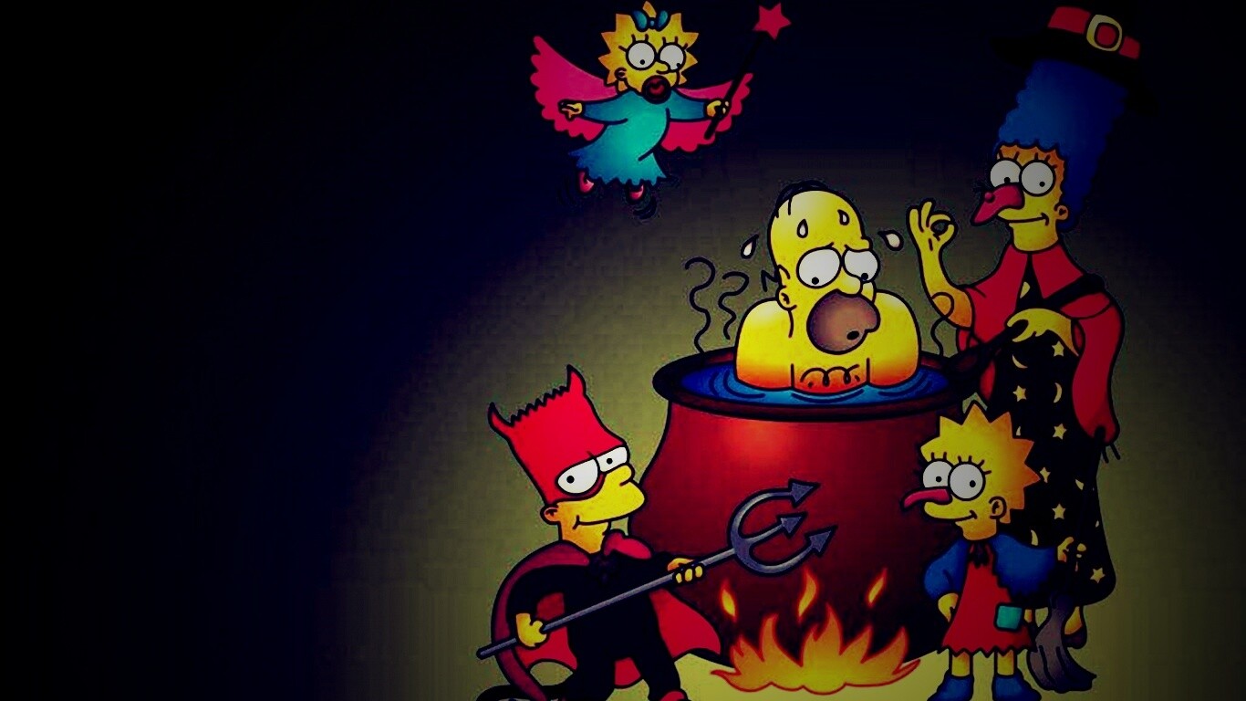 Шабаш Симпсонов обои