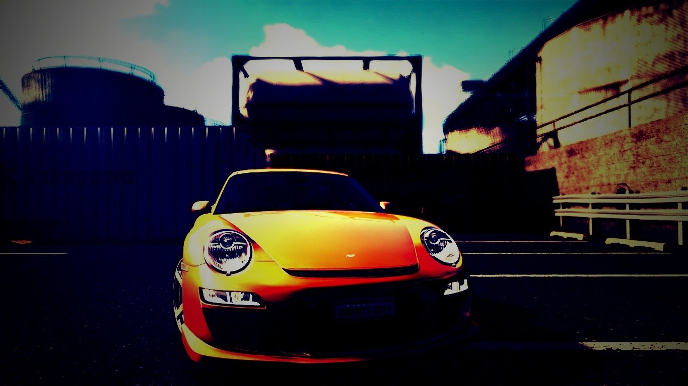 Порше из GTA4 обои