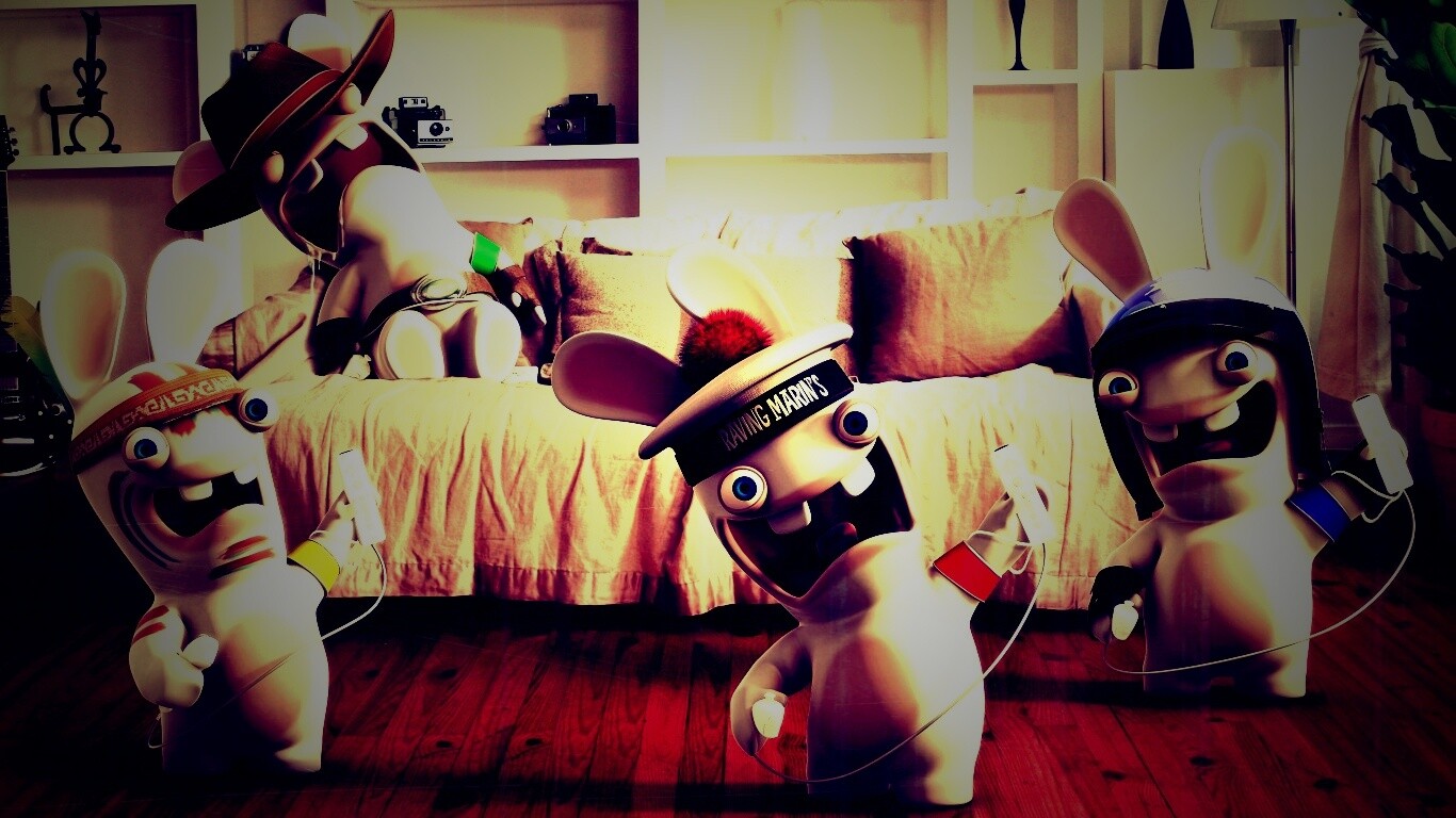 Raving Rabbids wii обои