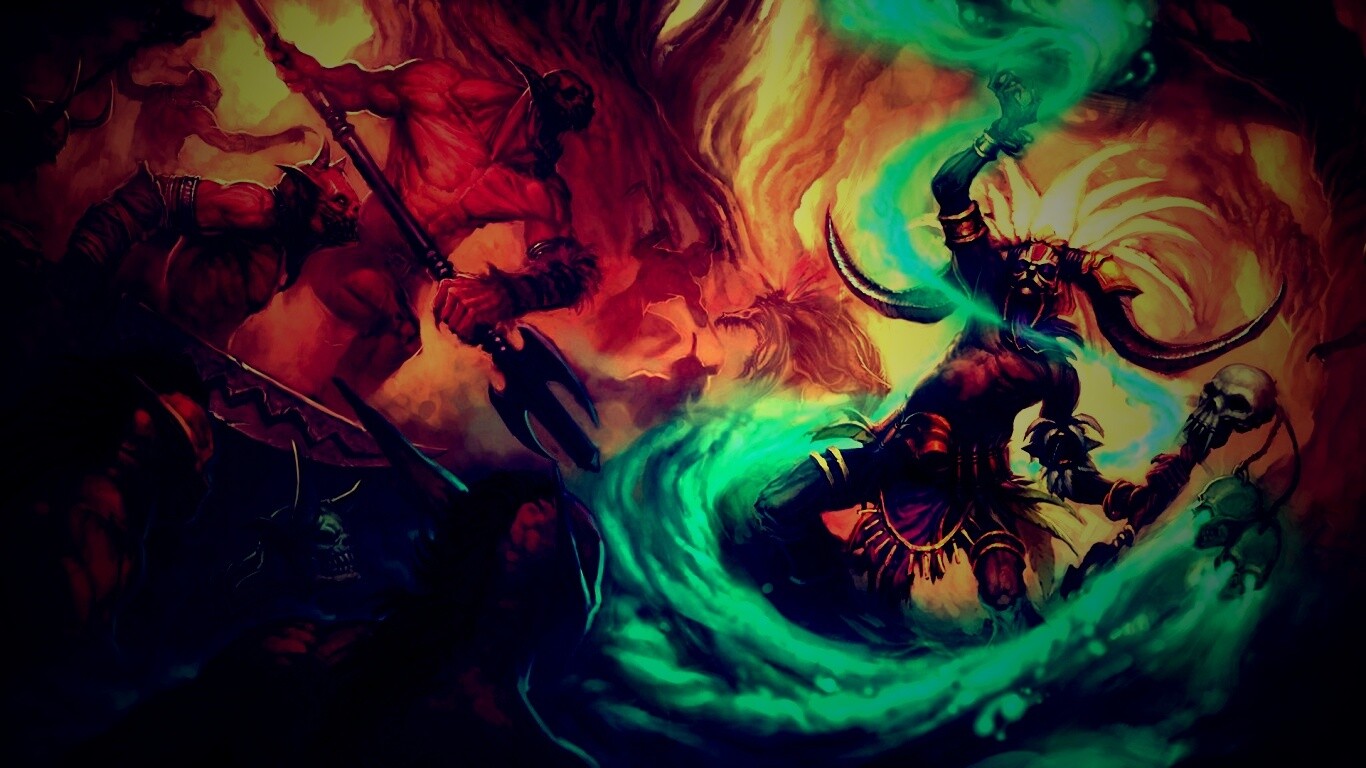 Шаман из Diablo 3 обои