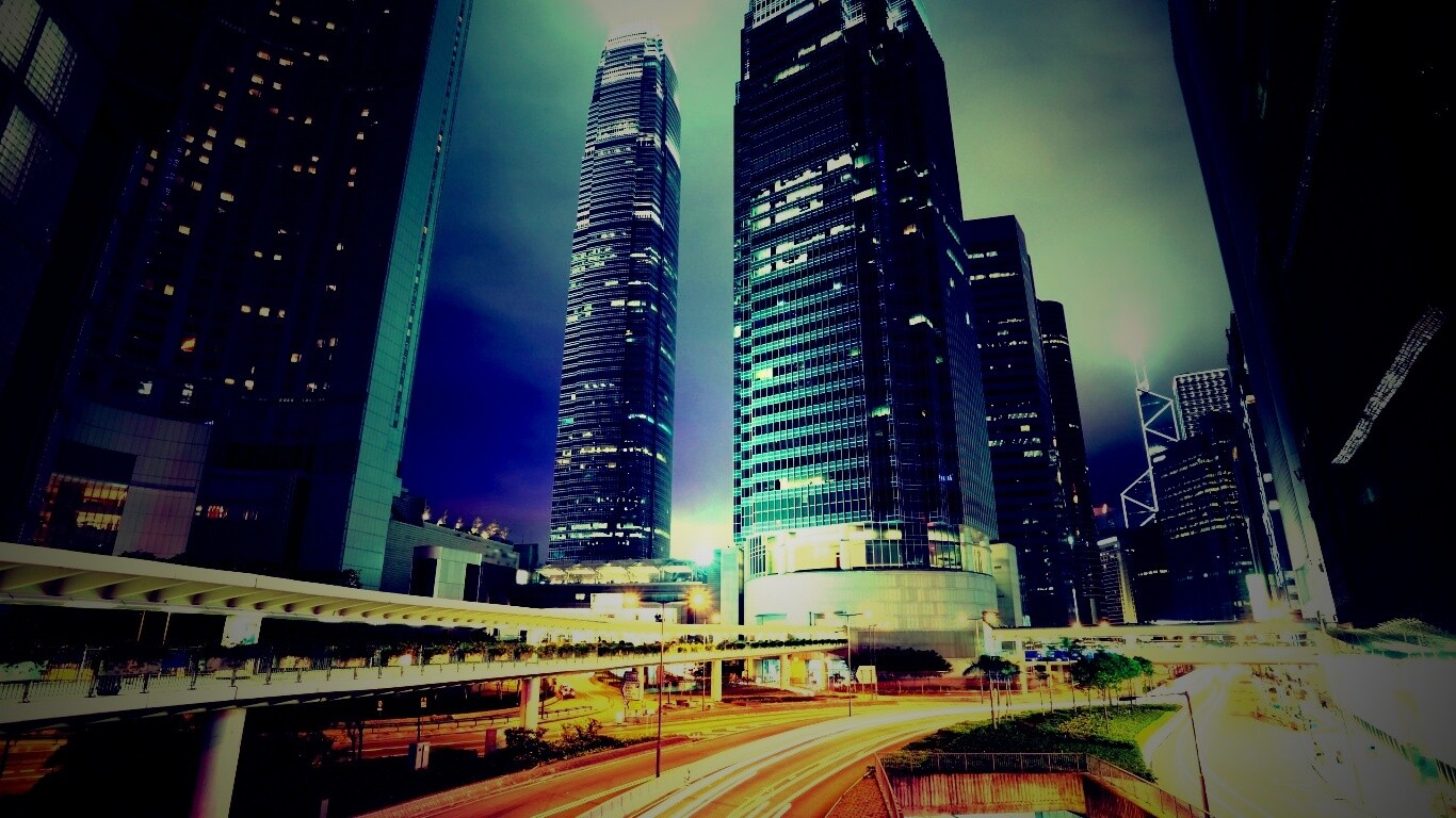 Жизнь в большом городе обои