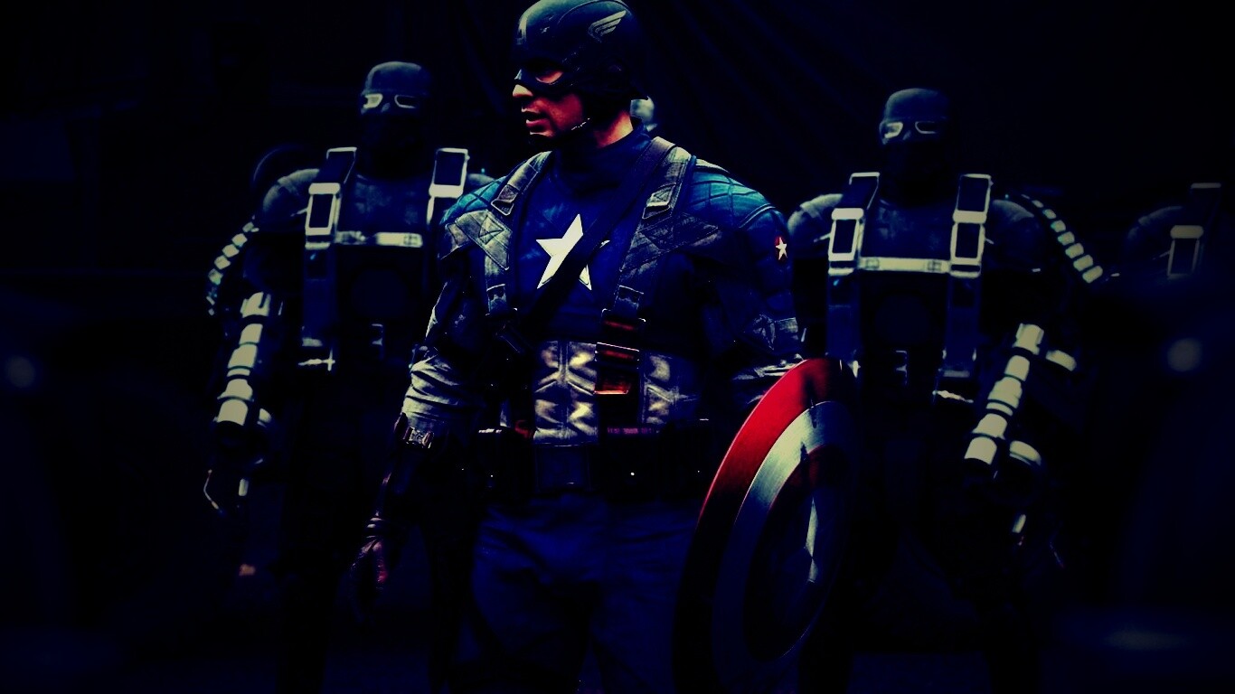 Капитан Америка обои