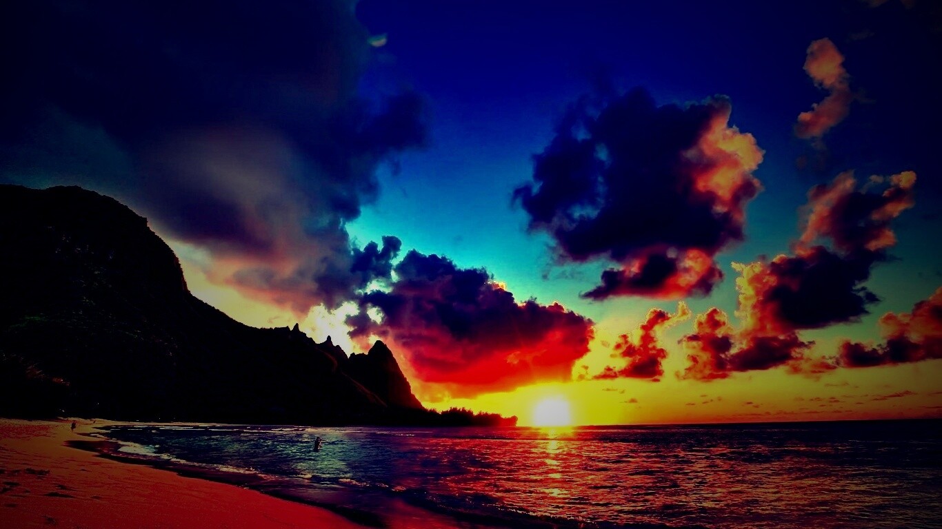 Морской берег обои