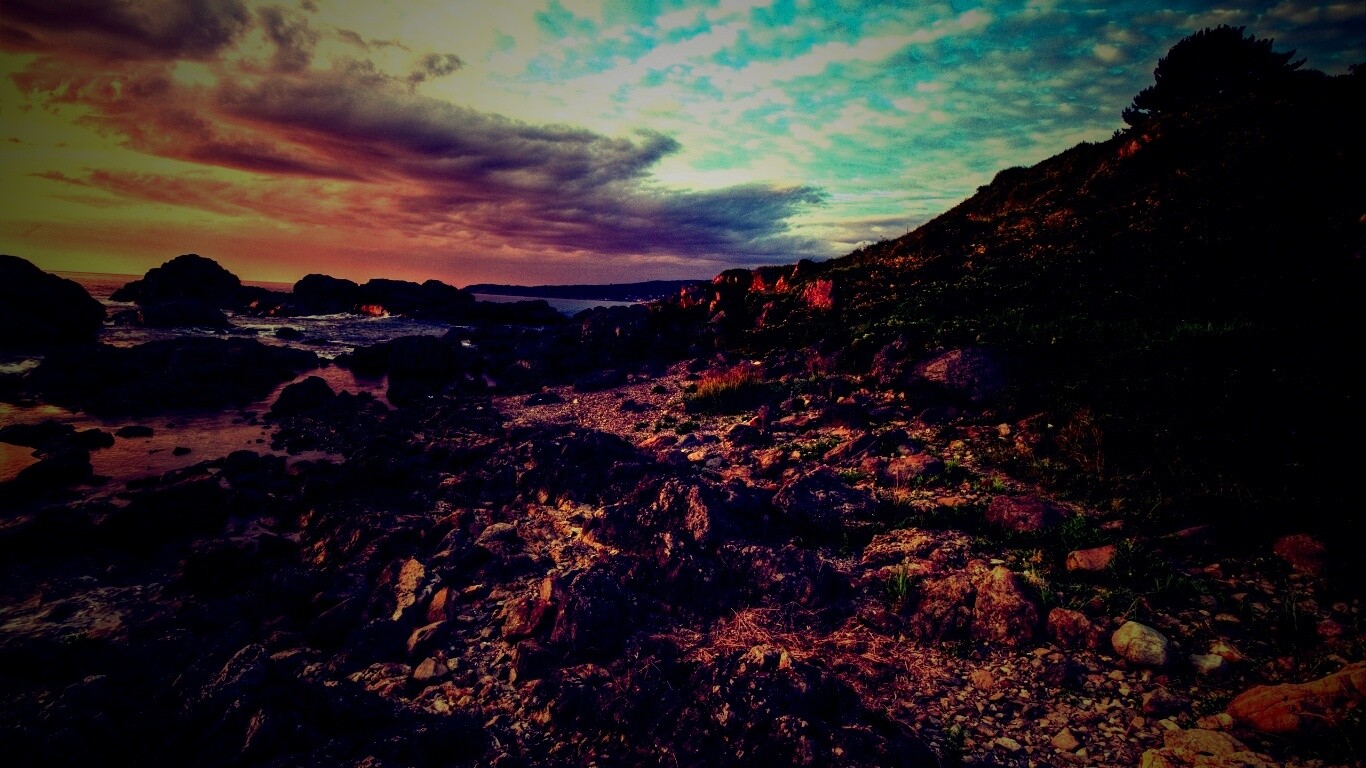 Камни, море... обои