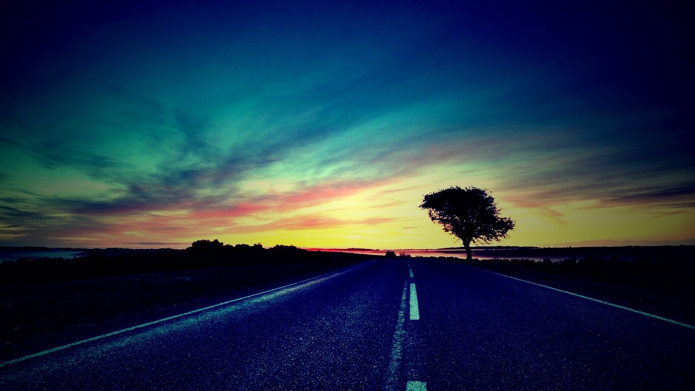 Дорога обои