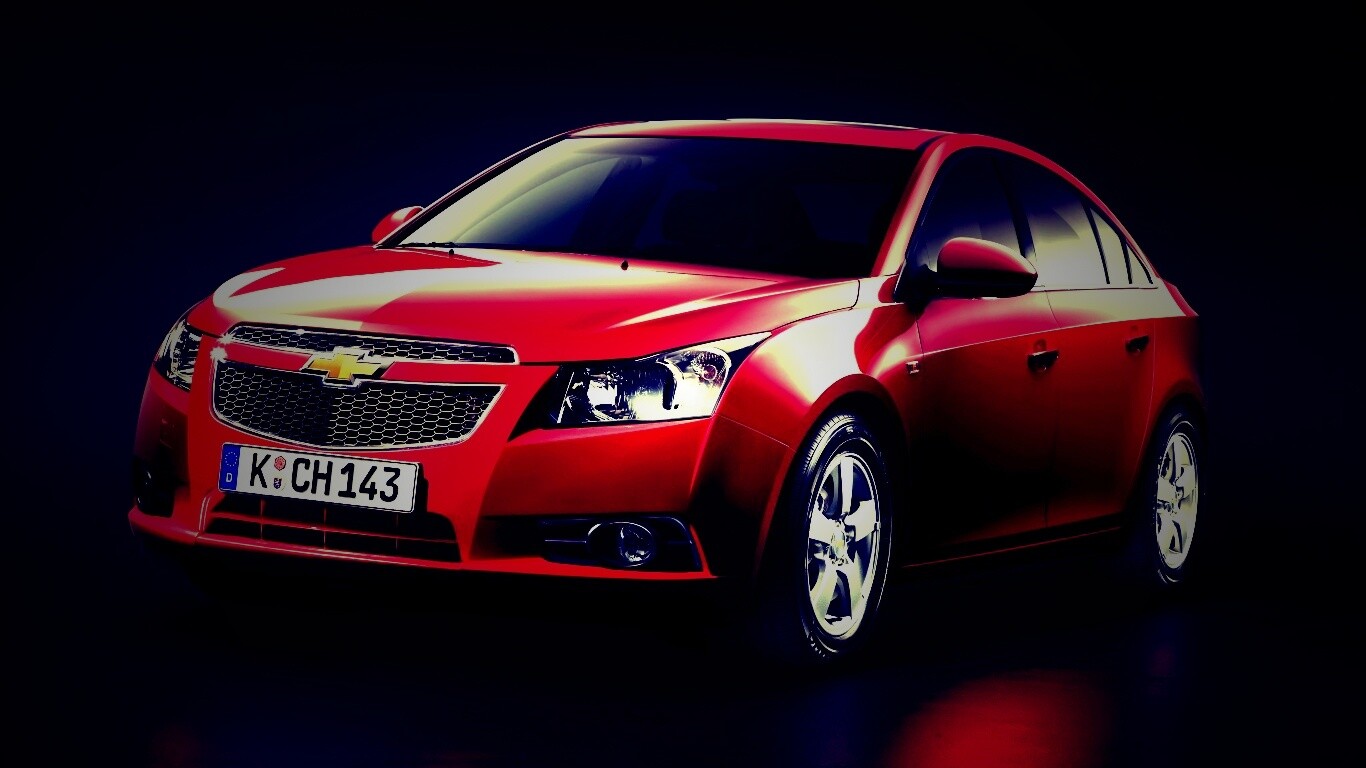 Седан Шевроле Круз обои