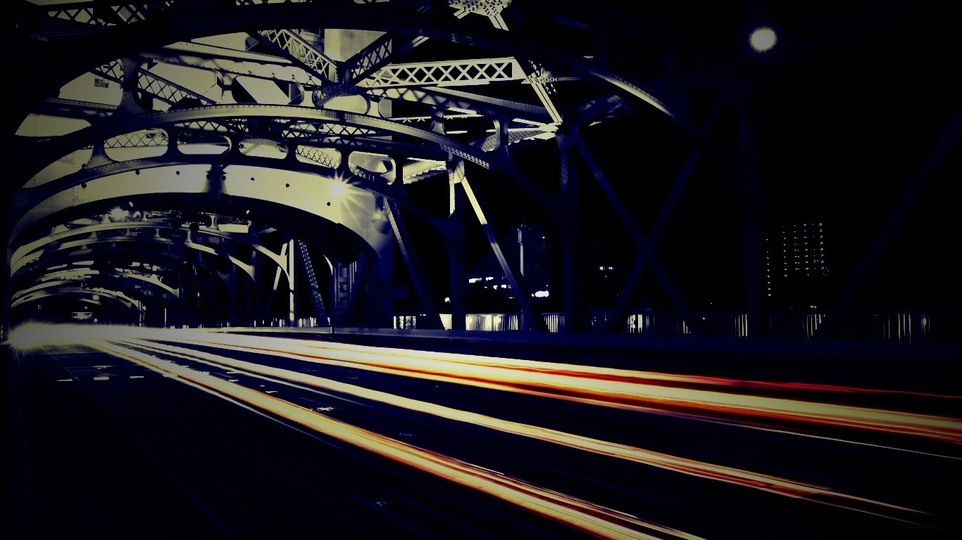 Городской мост в Сакраменто обои