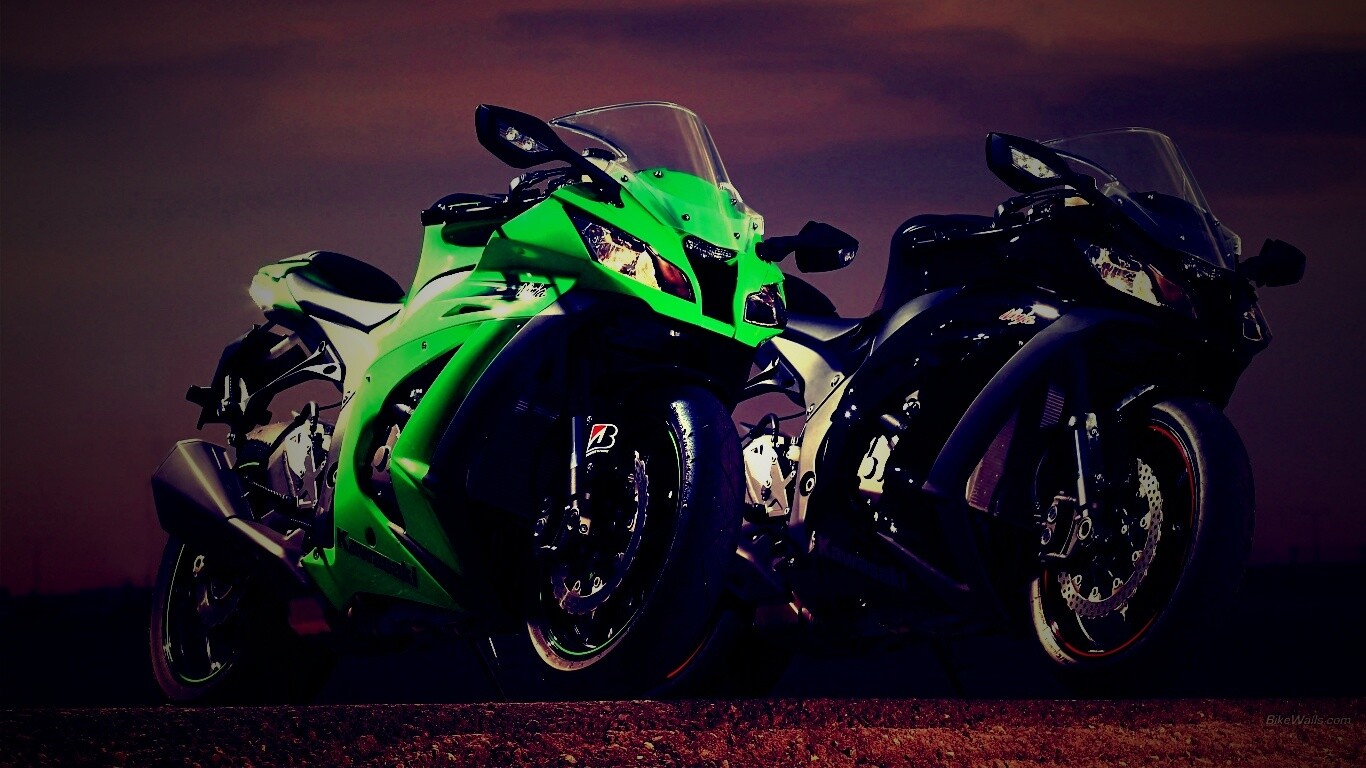 Два Кавасаки обои