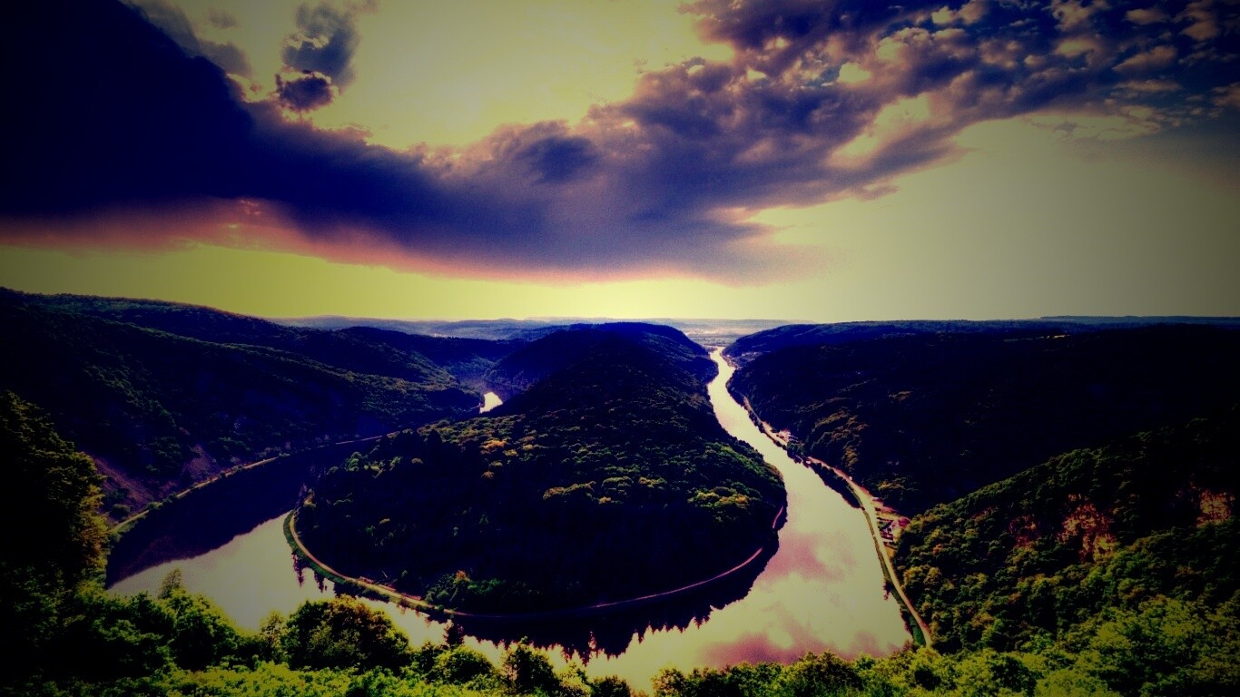 Извилистый каньон обои