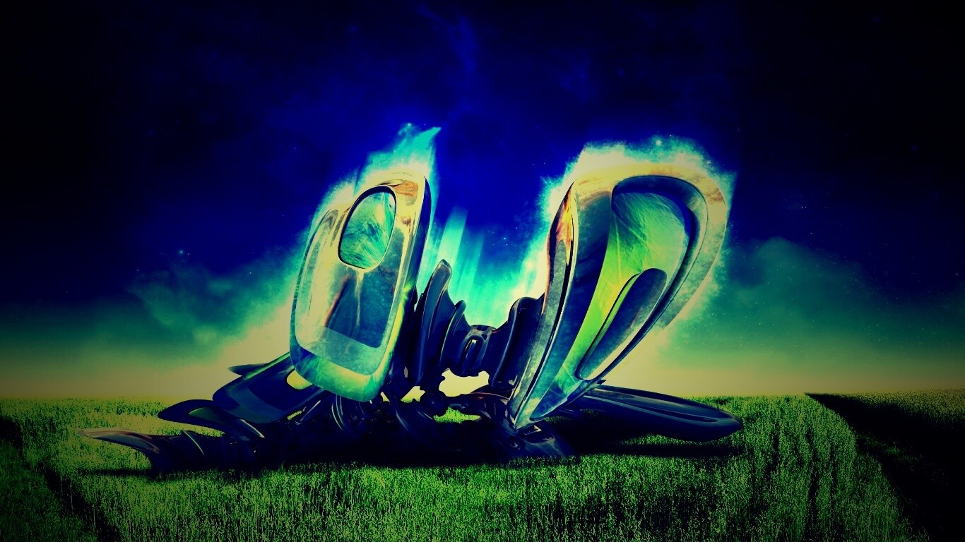 Нечто в поле обои