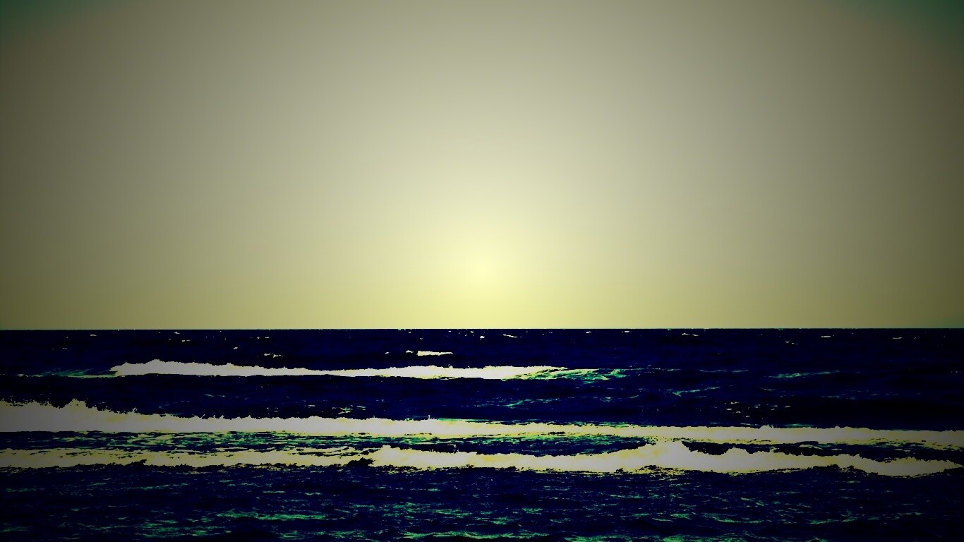 Морская линия обои