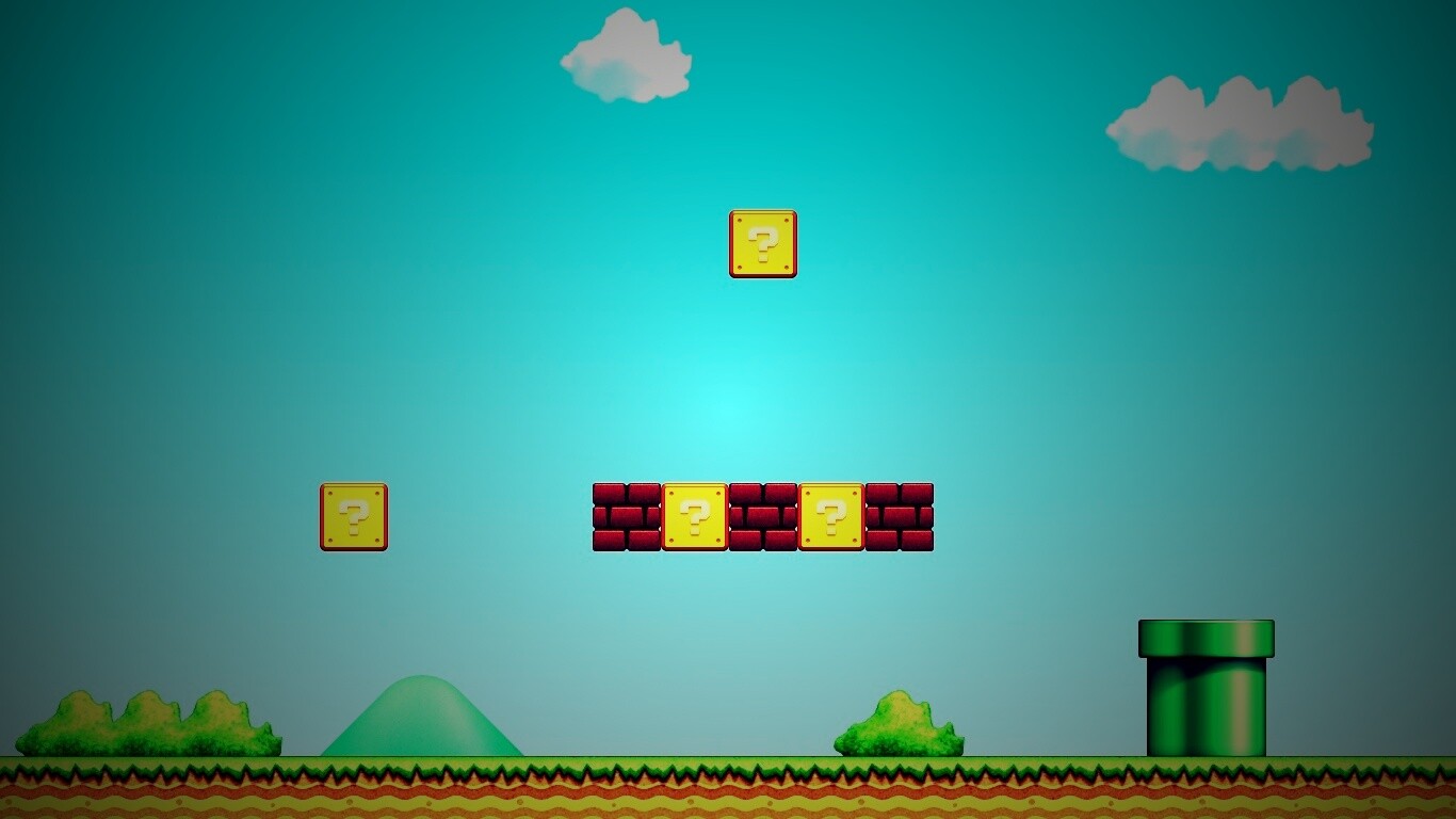 Мир супермарио обои