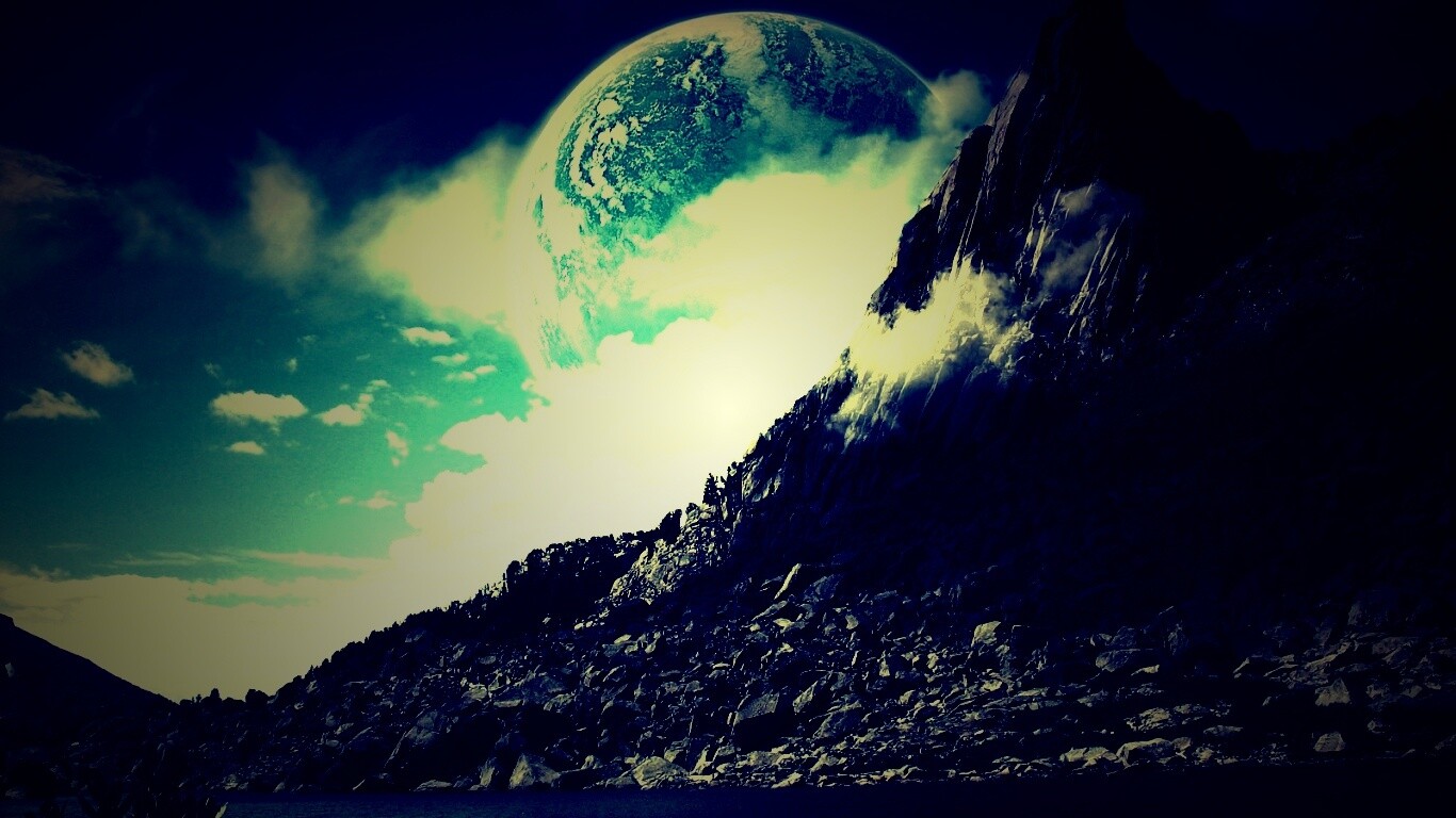 Далекие горы обои