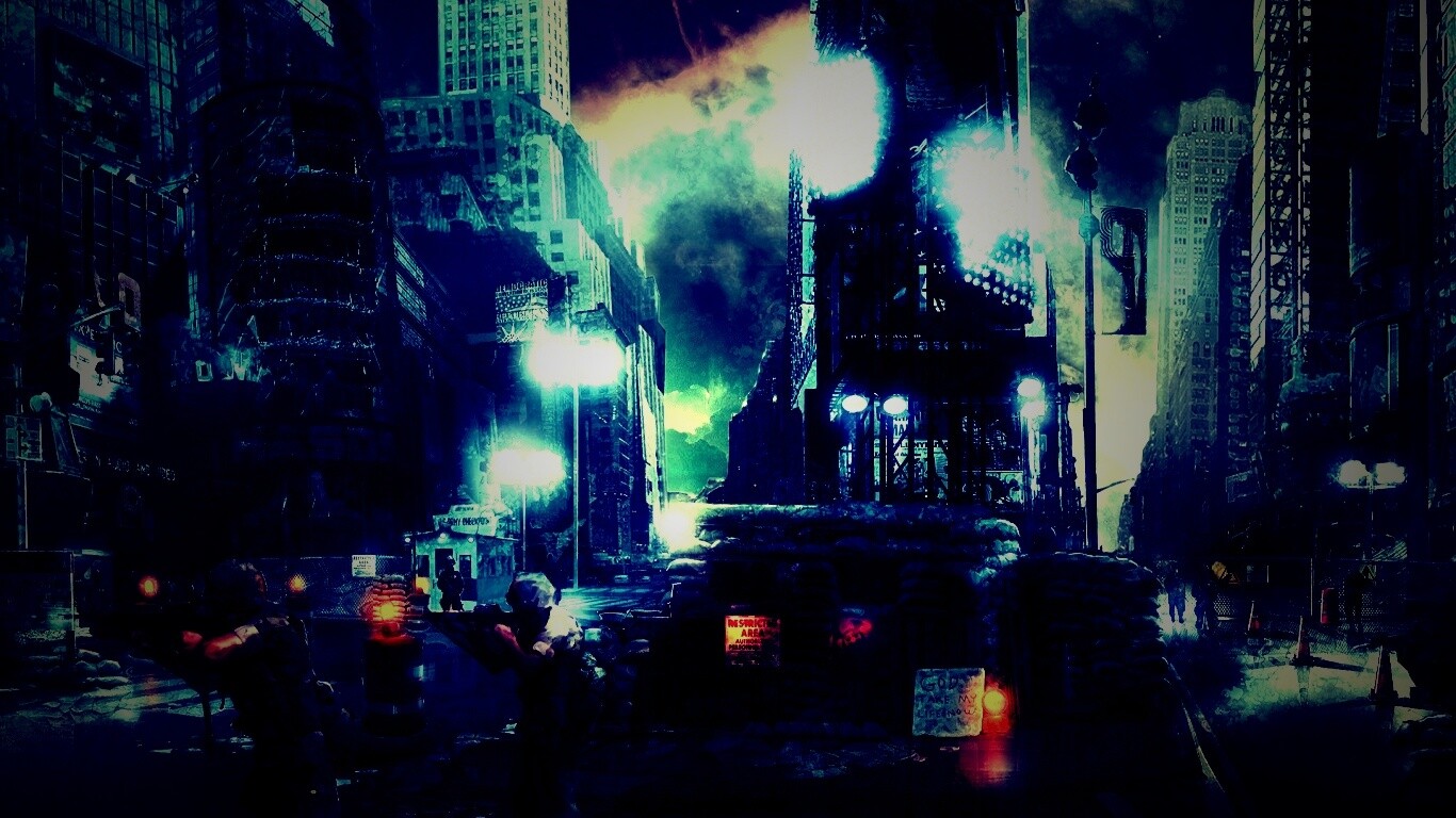 Укрепления на Таймс-сквер обои