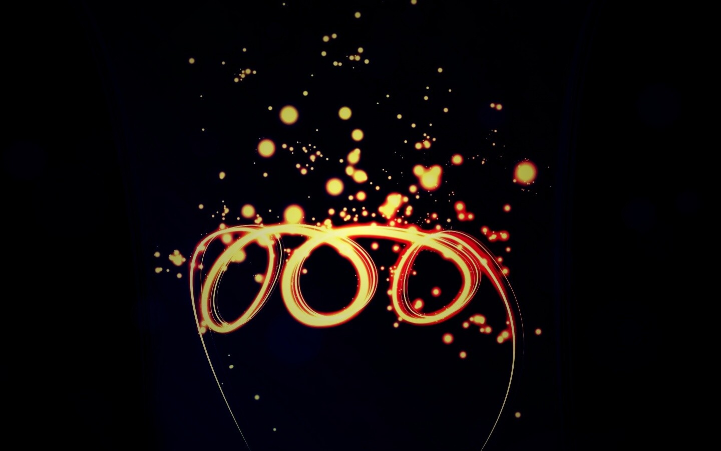 Огненные кольца обои