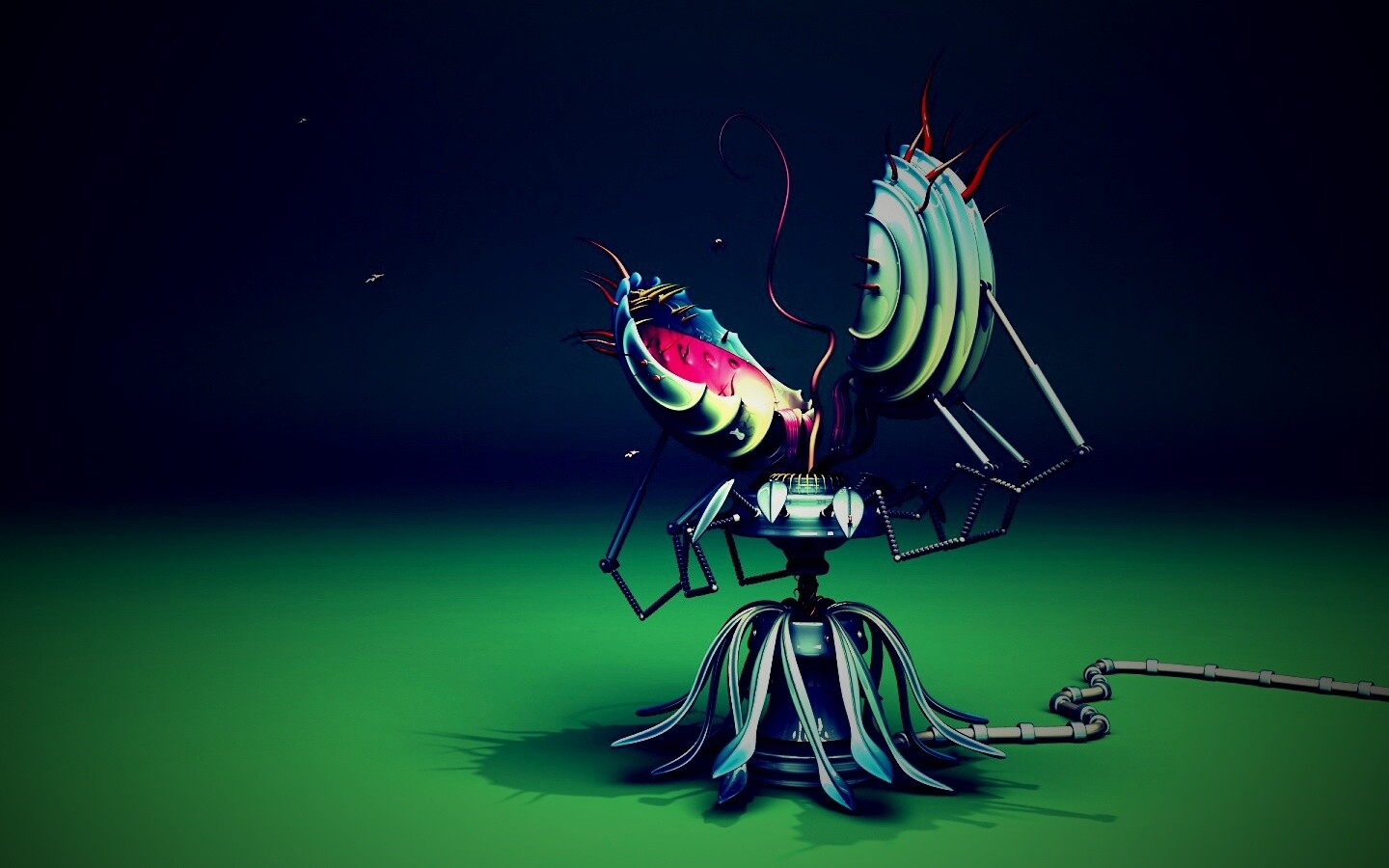 Механическая венерина мухоловка обои