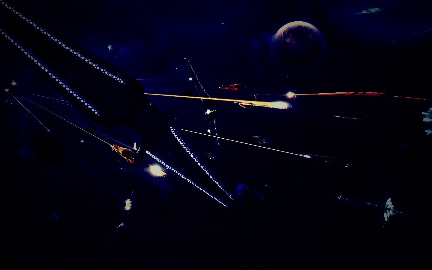 Космическая баталия обои