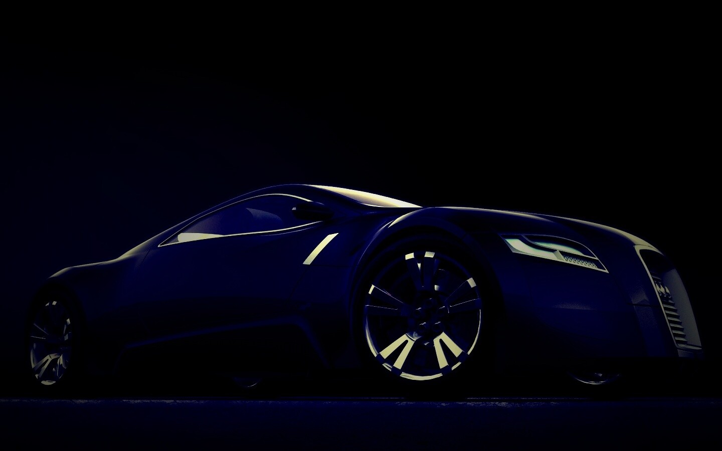 Концепт Audi R Zero обои