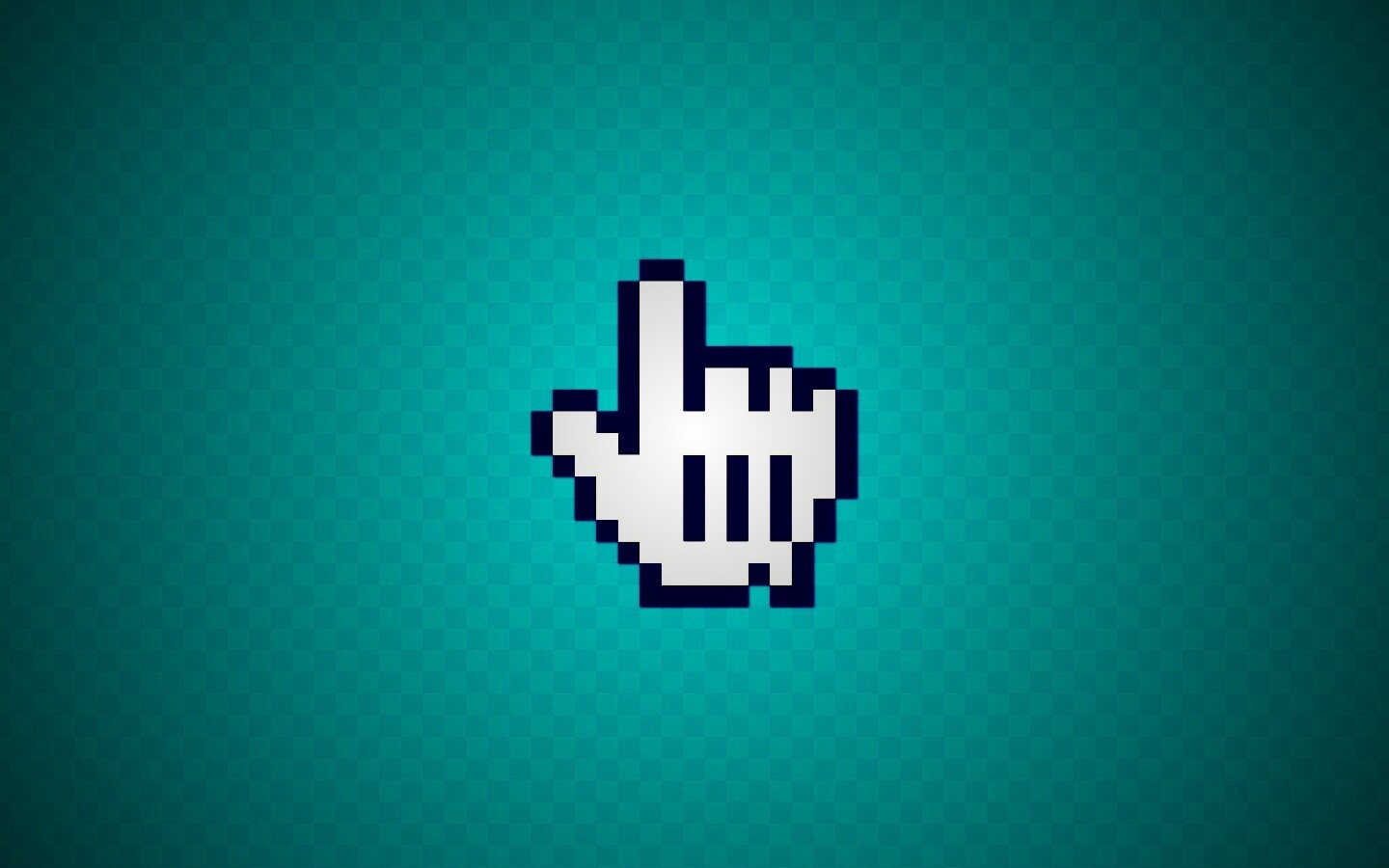 Курсор на синем фоне обои