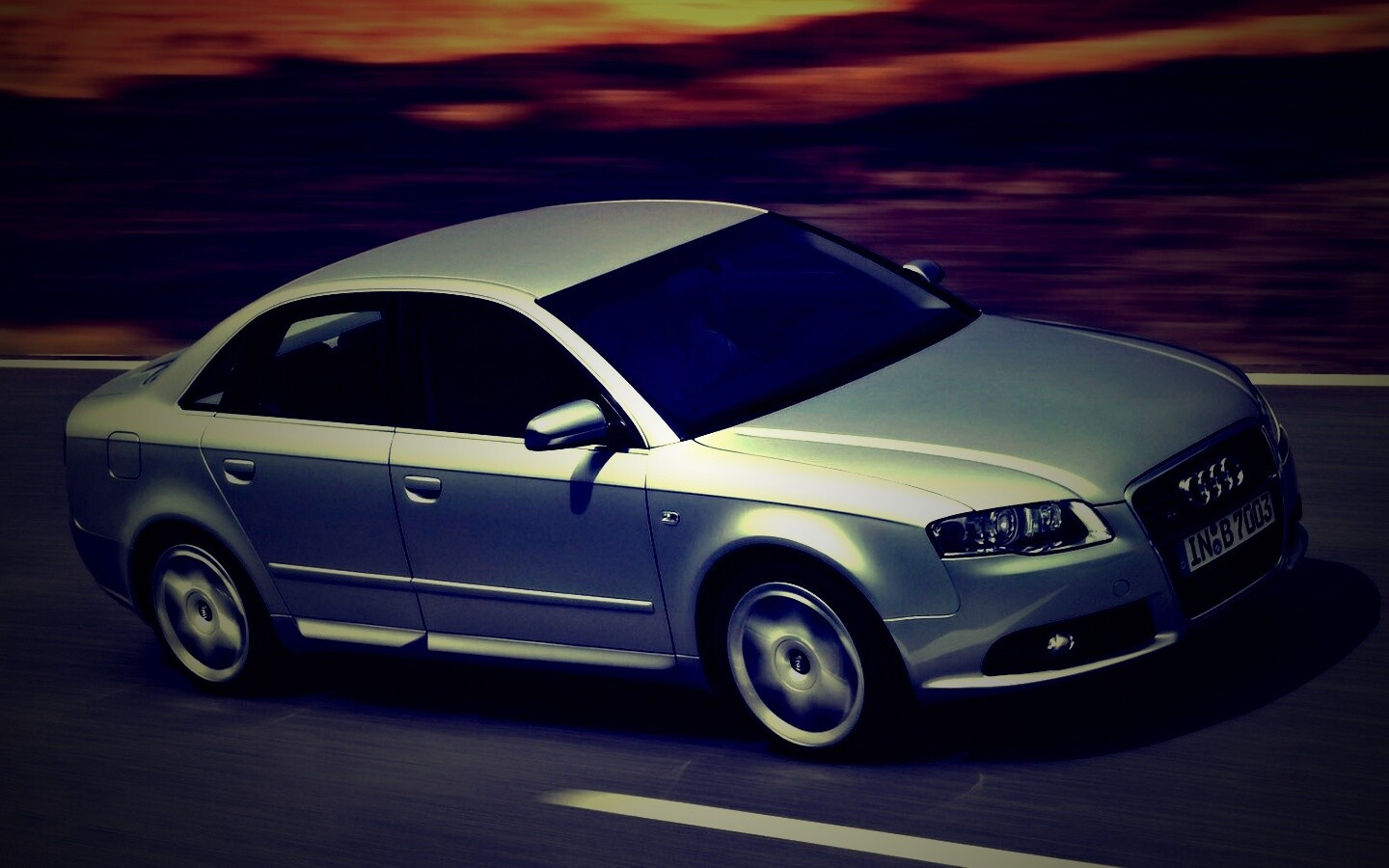 Седан Ауди обои