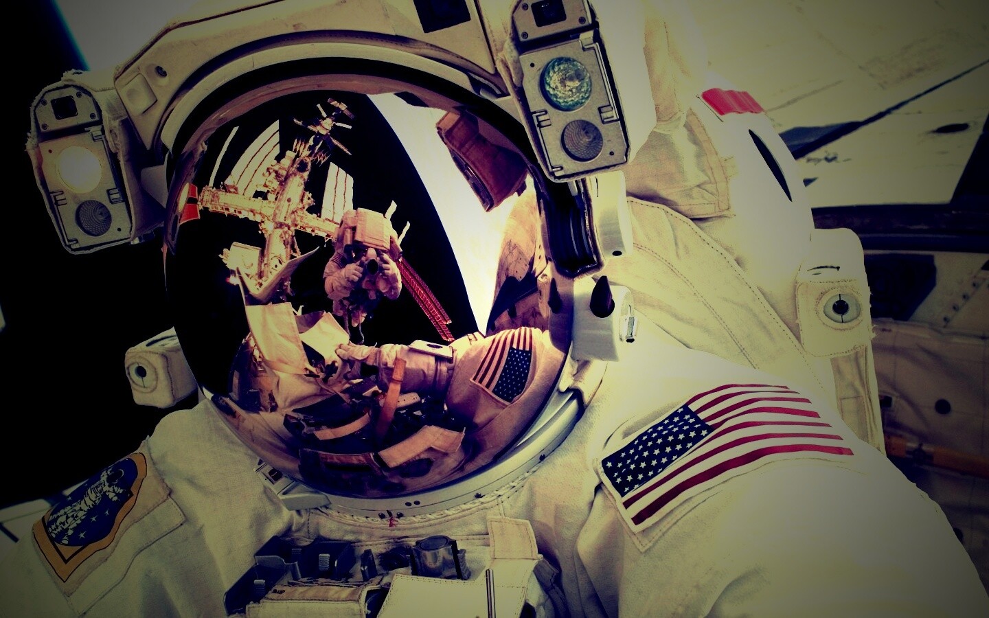 Фото в открытом космосе обои