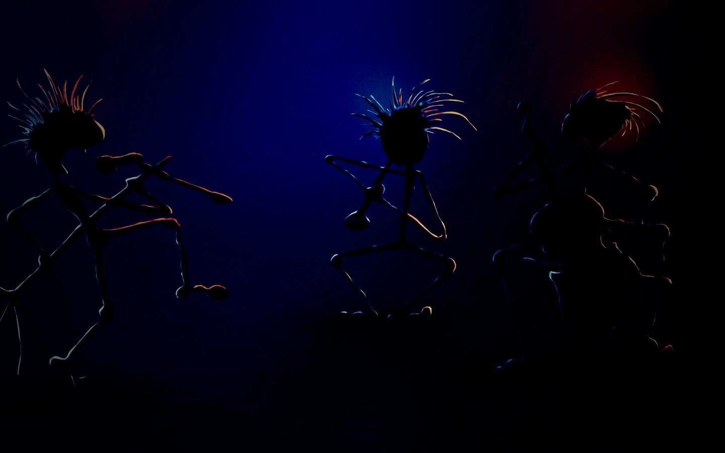 Фигурки музыкантов обои