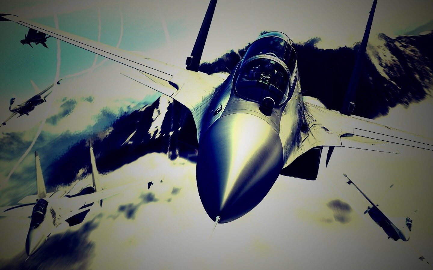 Истребители из игры Tom Clancy Haws 2 обои