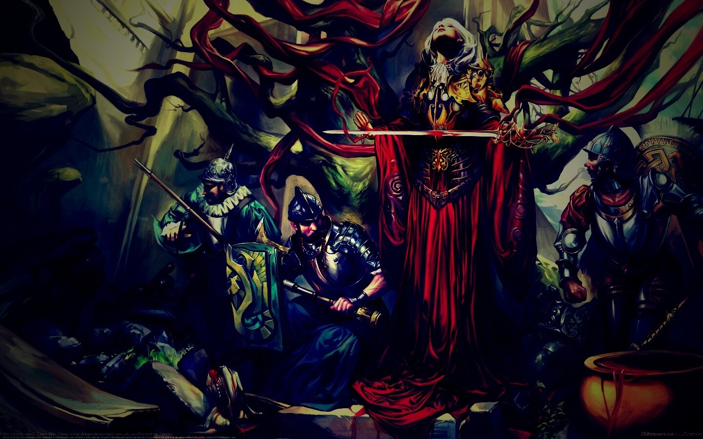 Королева с мечем обои