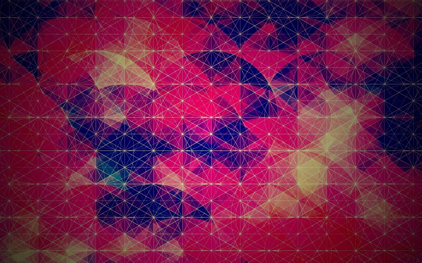 Круги и ромбы обои