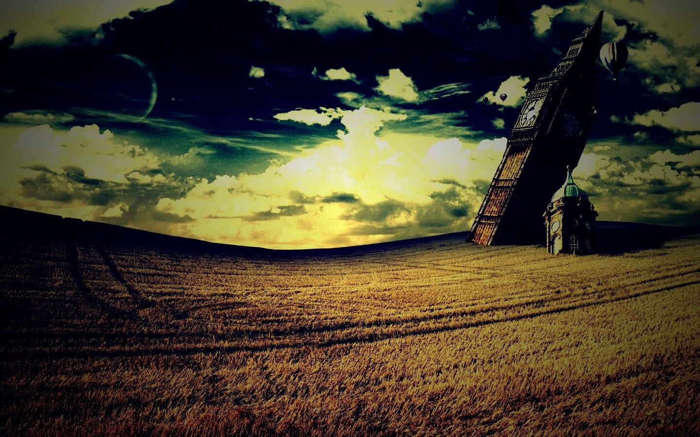 Лондон через тысячи лет обои