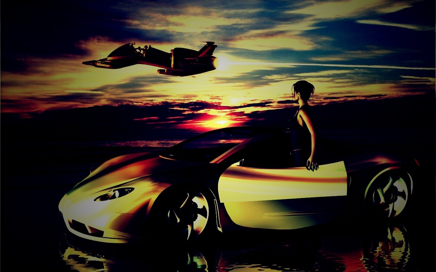 Транспорт будущего обои