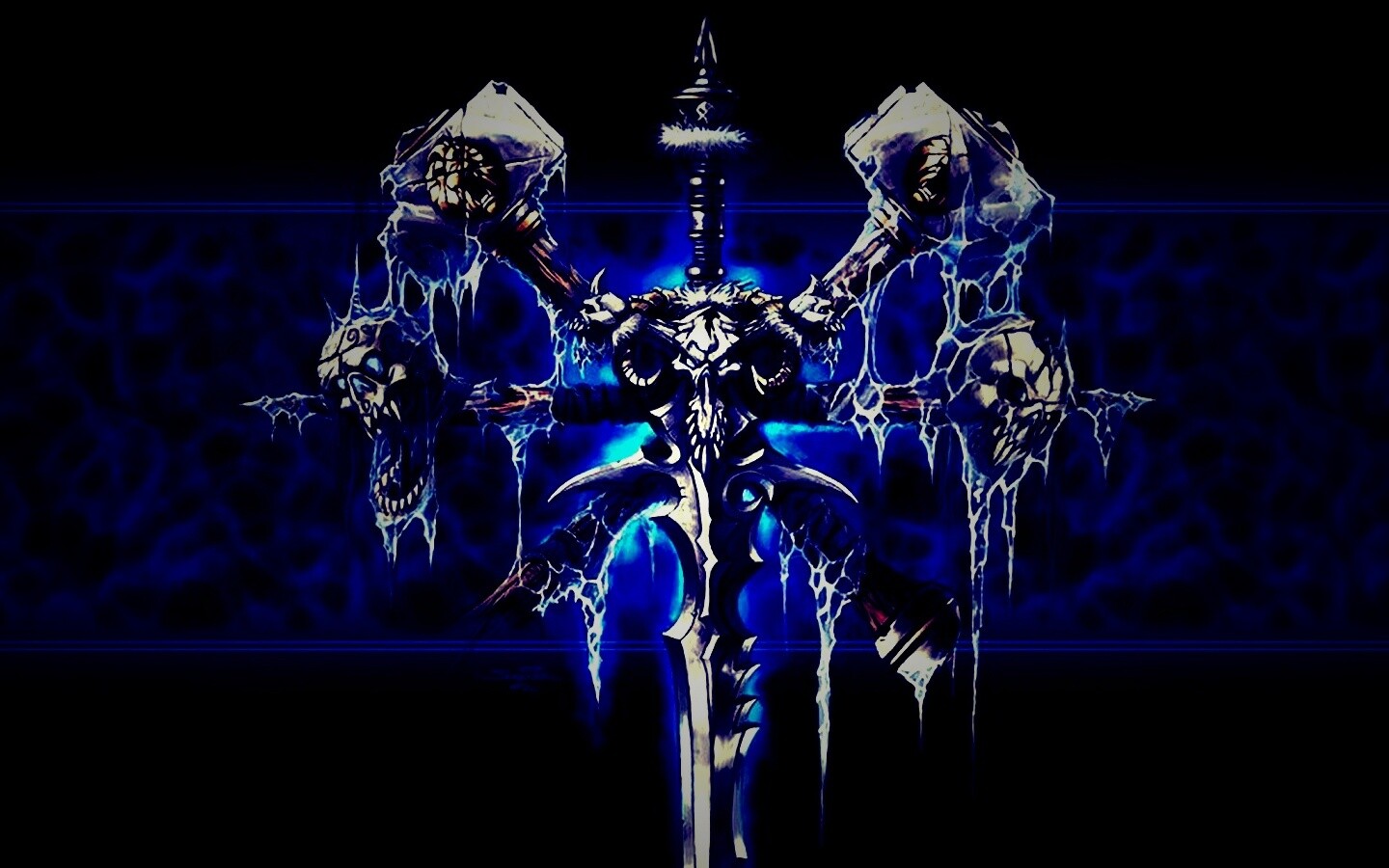 Логотип WarCraft Frothen Throne обои