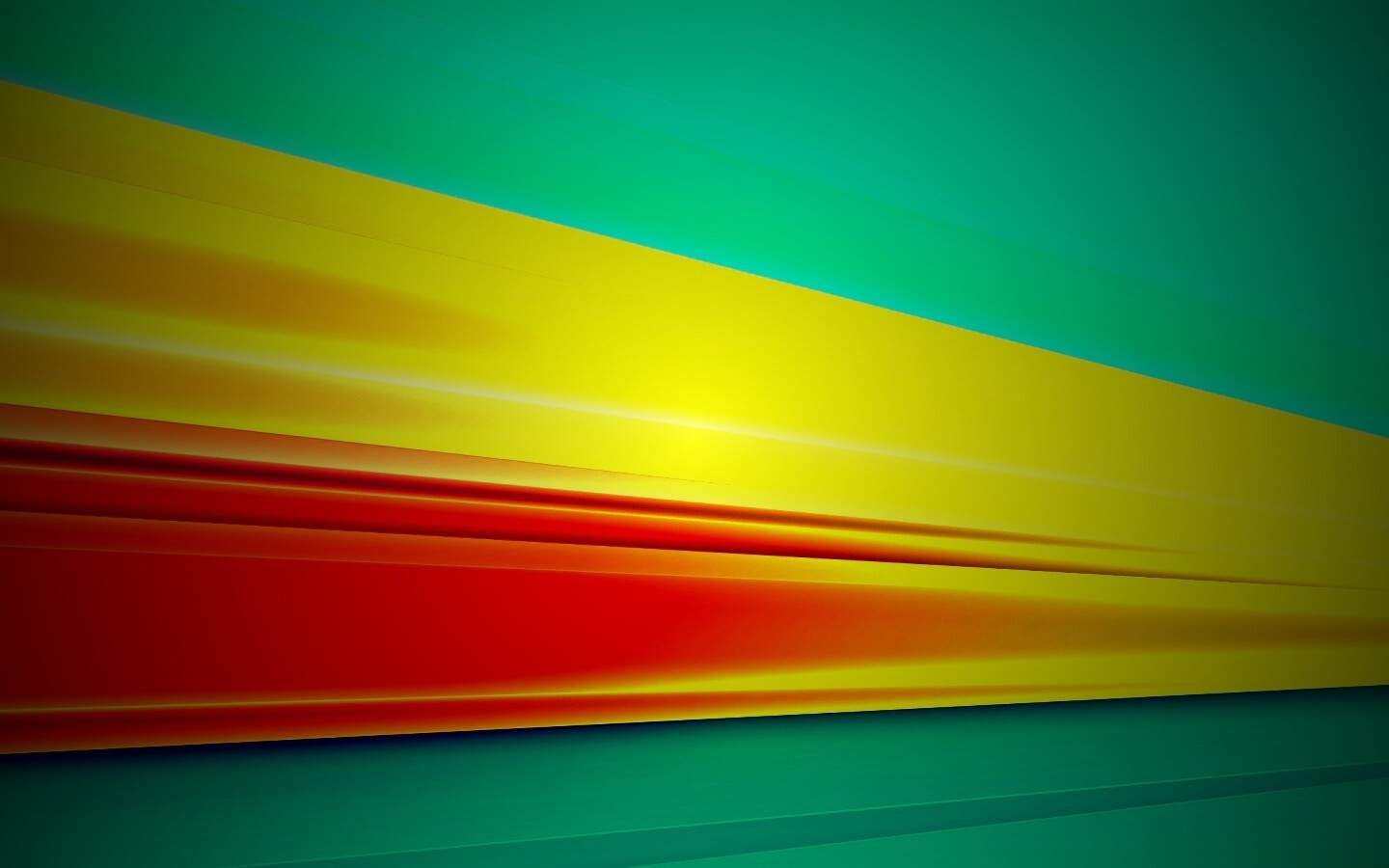 Желтая полоса на голубом обои