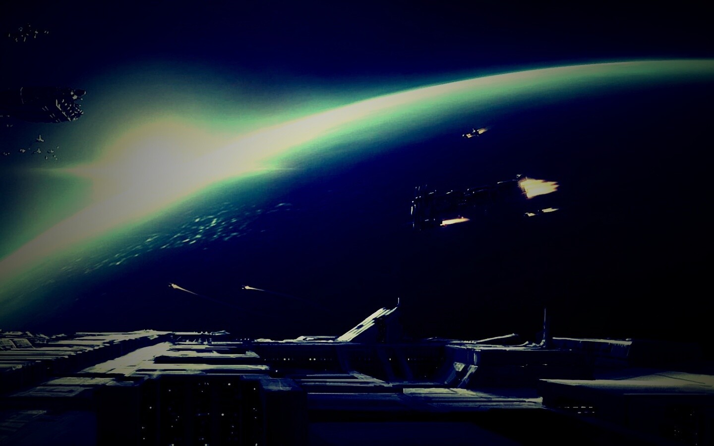 Космическая баталия обои