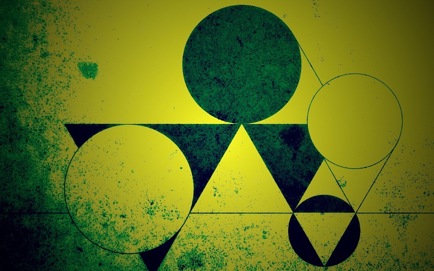 Структура из геометрических фигур обои