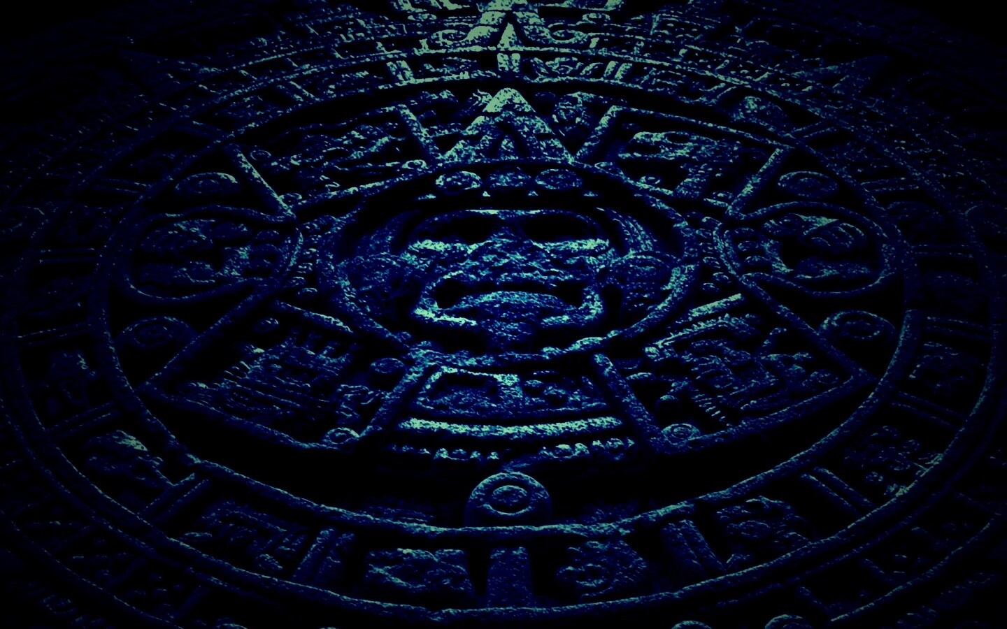 Индейские записи высеченные в камне обои